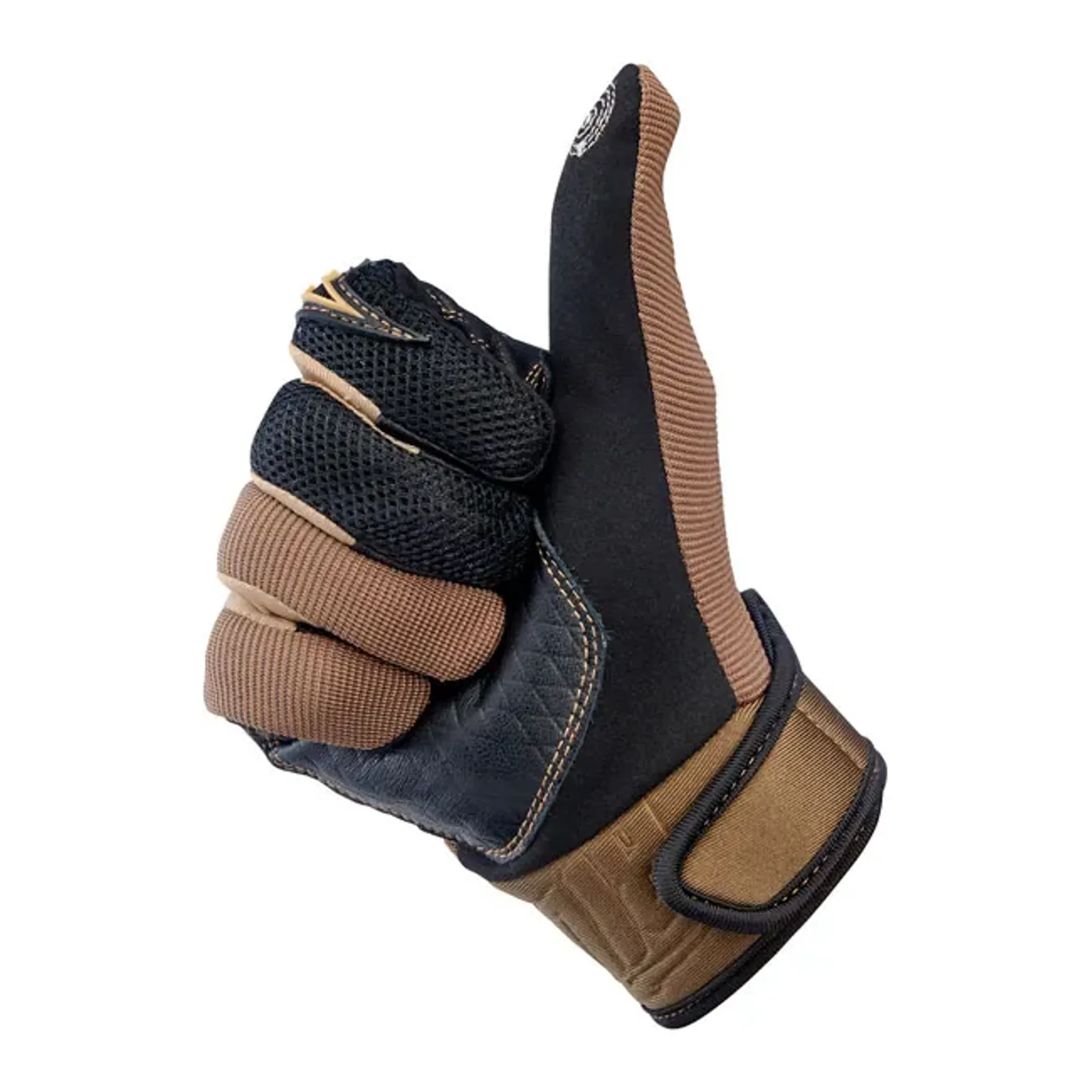 Biltwell Baja gloves chocolate/black
