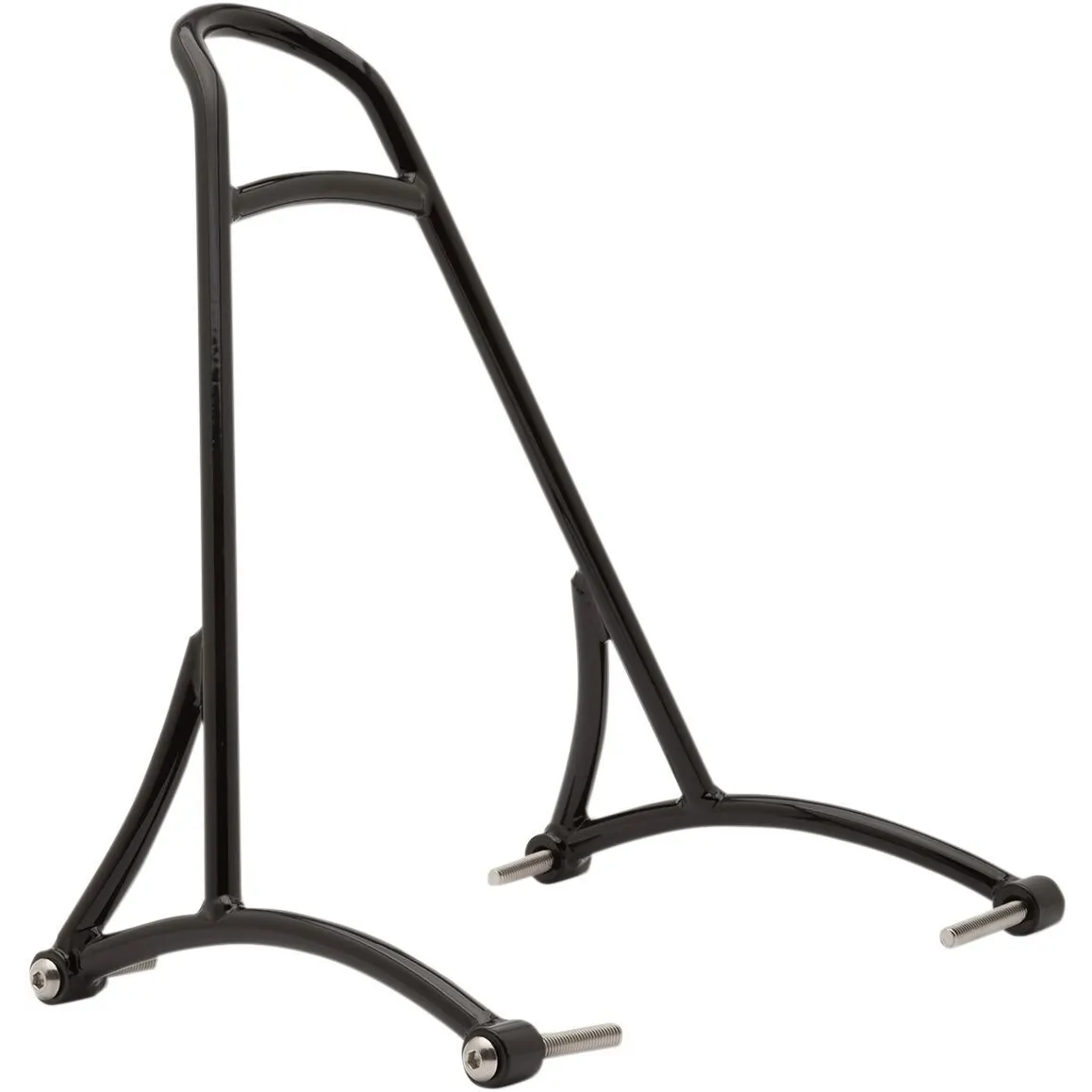 Sissy Bar Short W/Pad Black Powder-Coated
