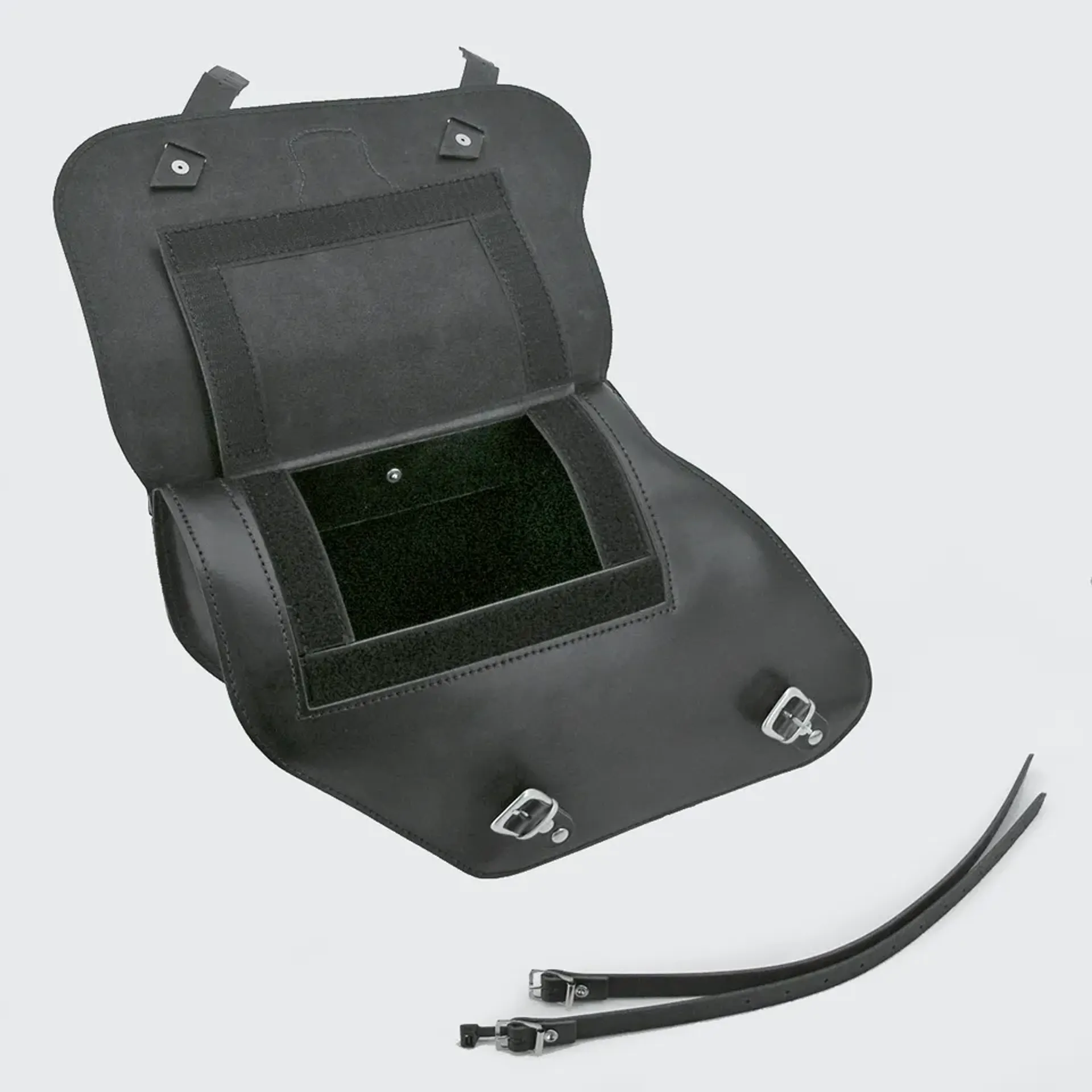 Texas Leather Dyna sidebag left