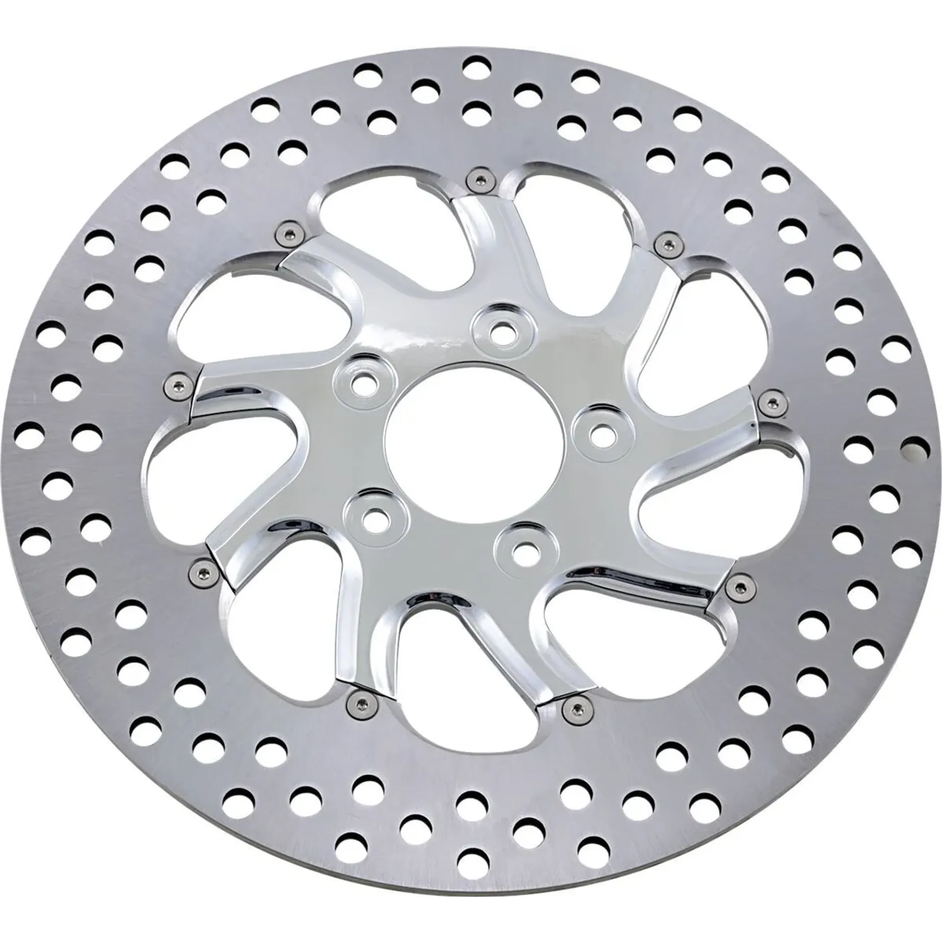 Brake Rotor Floating Front/Right Torque Chrome 11.8