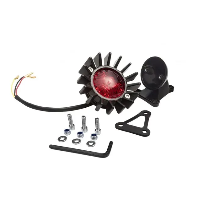 Motone Big Fin Tail light with fender mount - Afbeelding 3