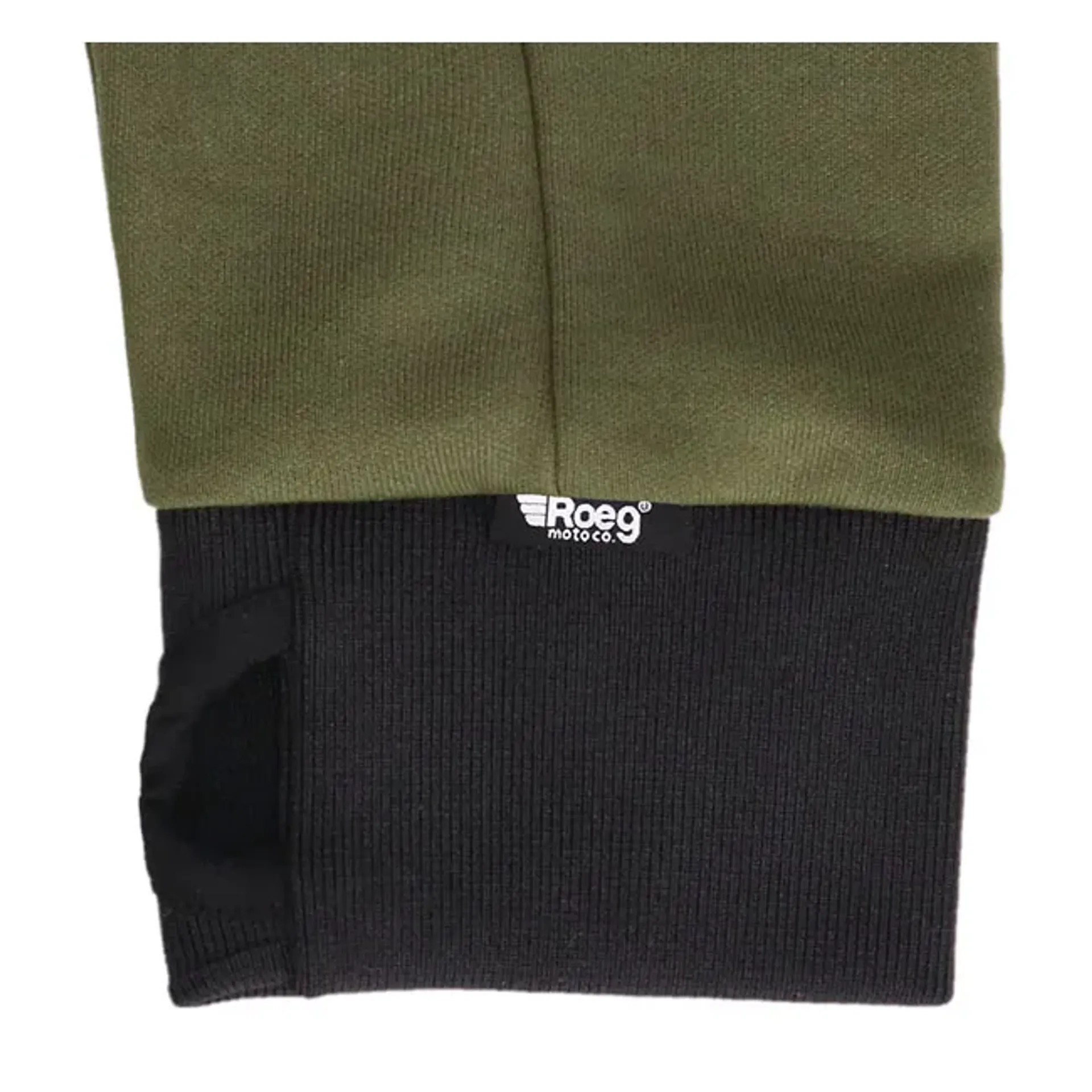 Roeg Frits track jacket army green