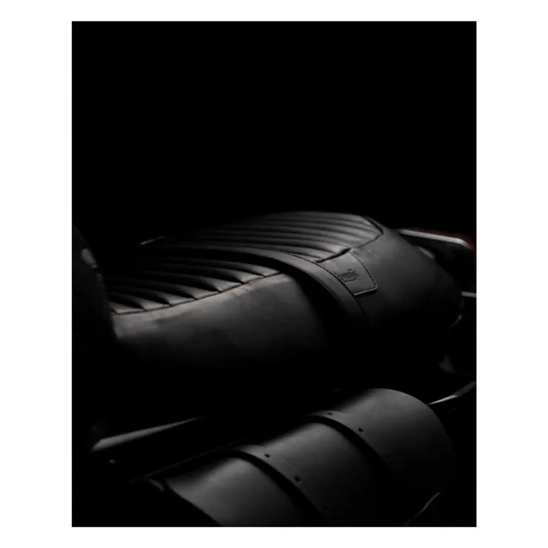 Trip Machine Touring Seat RE Twins black leather