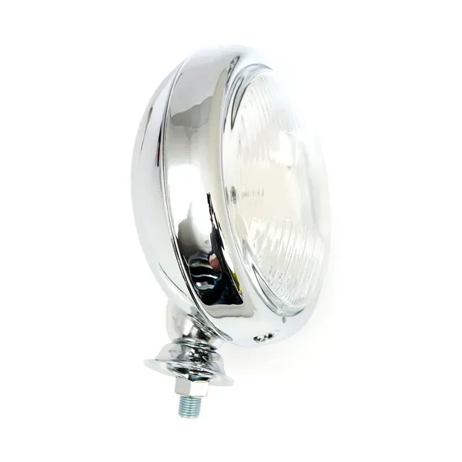 Flatty spotlamp, 4 1/2", chrome