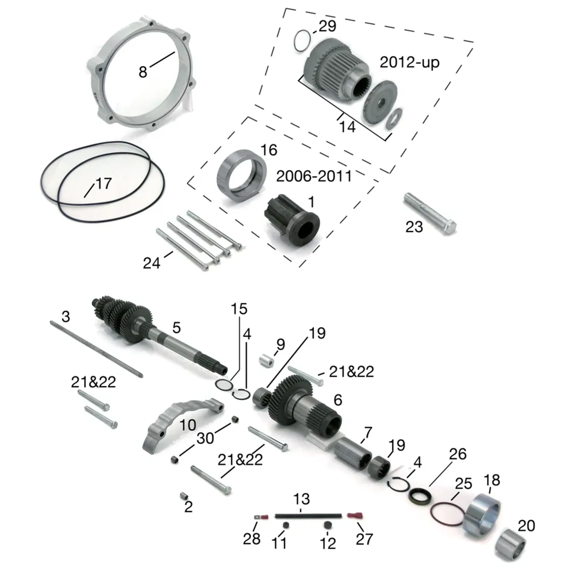 25mm Primary kit TC07-11, FXD06-11