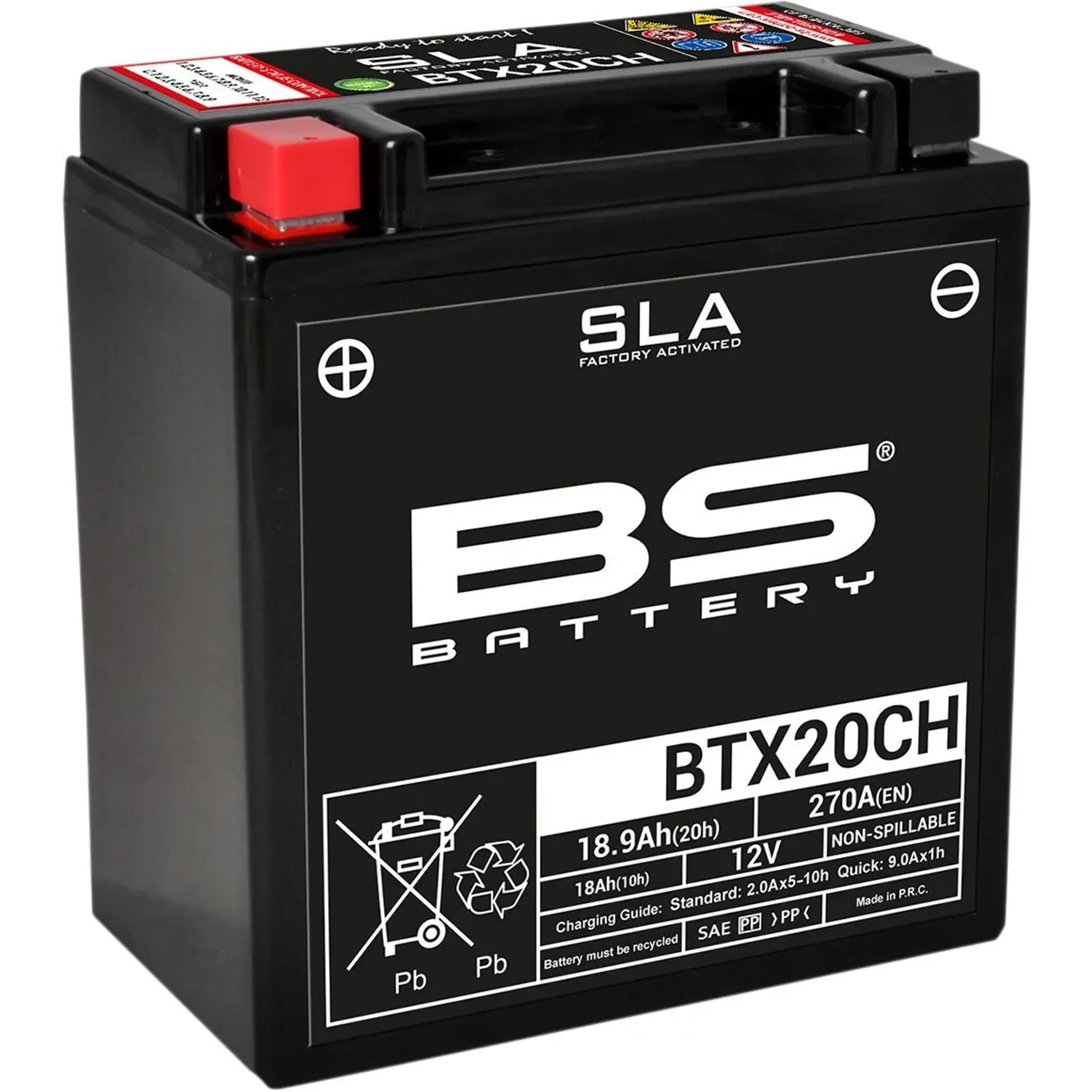 Battery Bs Btx20Ch Sla