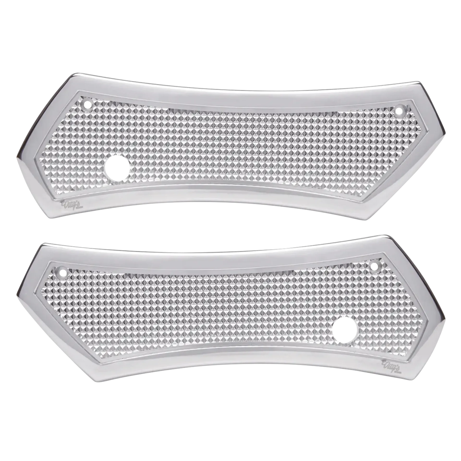DIAMOND LATCH COVER CHROME 97-13