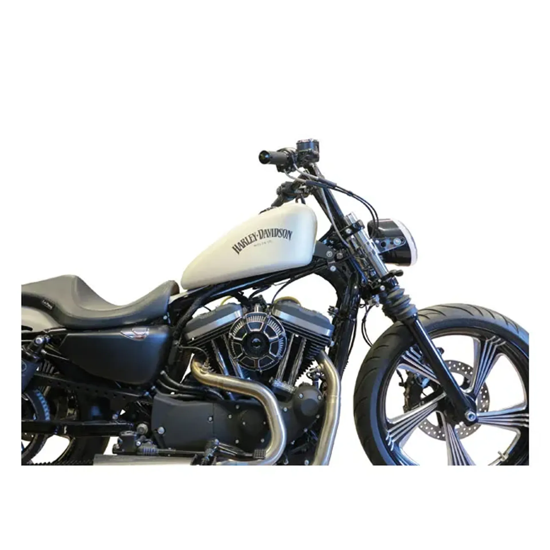 Fuel tank lift kit. 2"