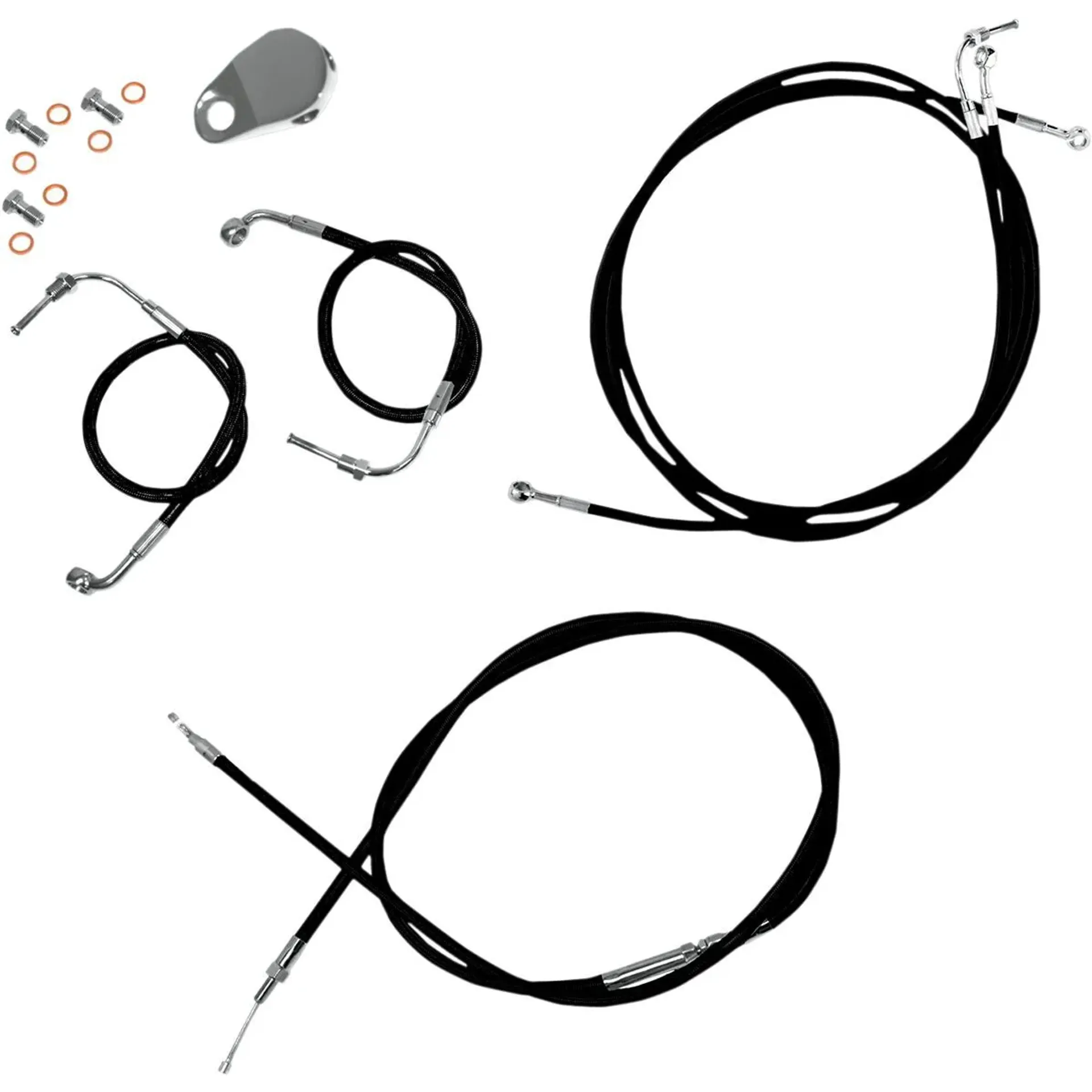 18-20″ Ape Cable Kit Black For Abs Models Hd