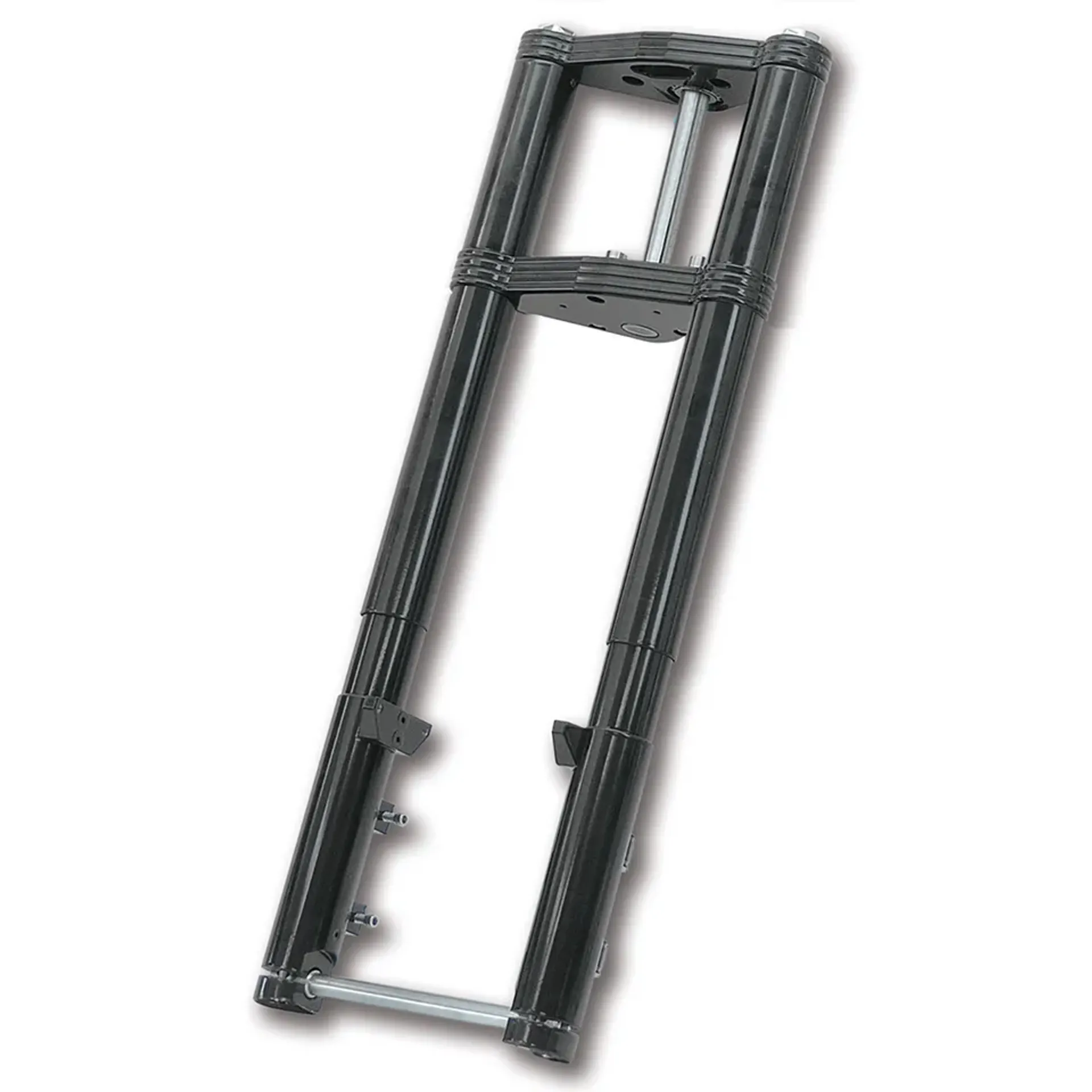 Black Anodized Bubba fork 0 dgr 8″ o.s.