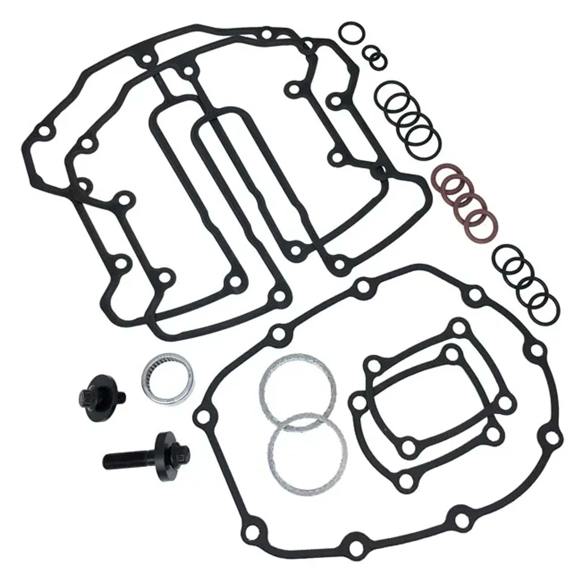 Feuling, cam change gasket & seal kit. With bearing & bolts