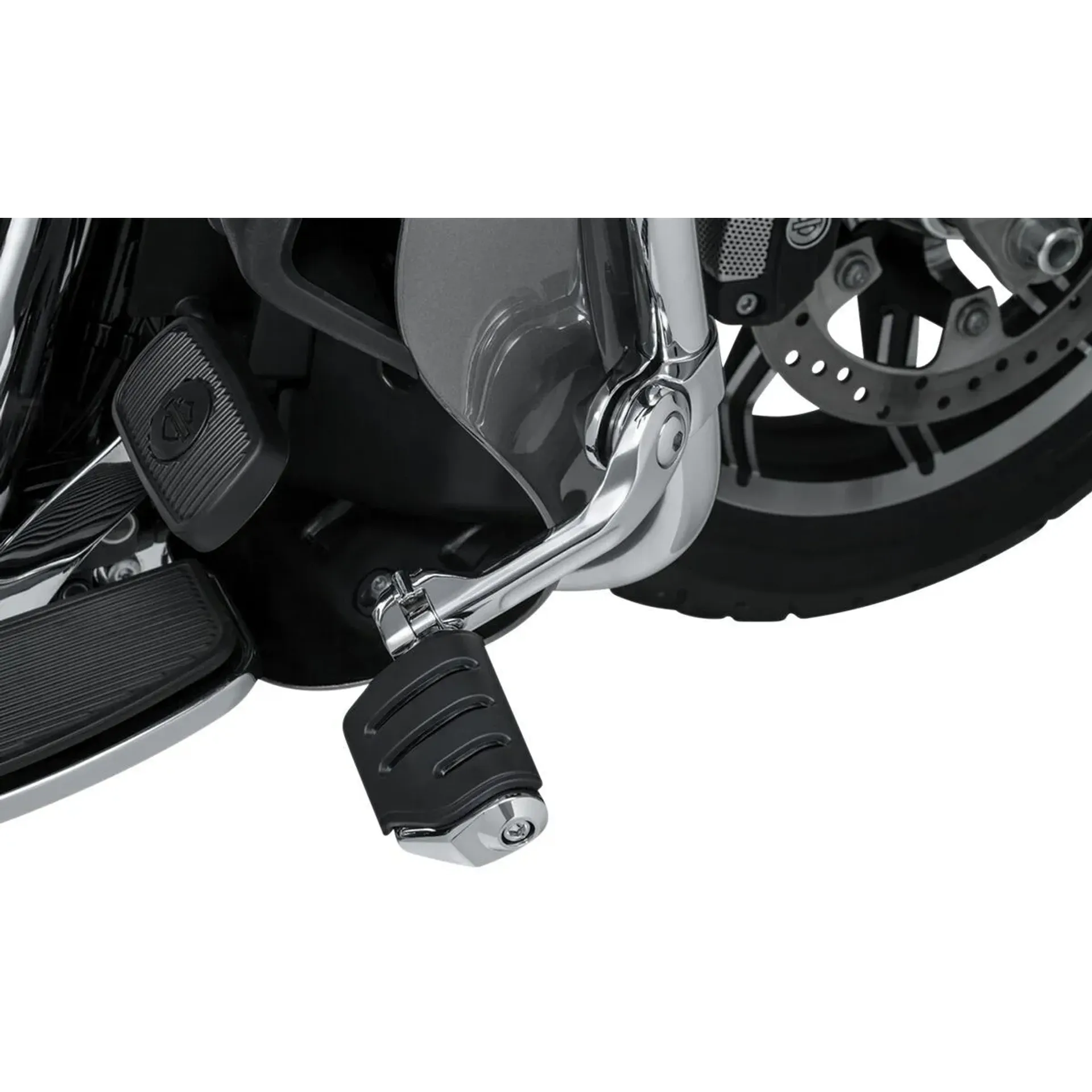 Cruise Mounts Tour Tech Long Arm Chrome