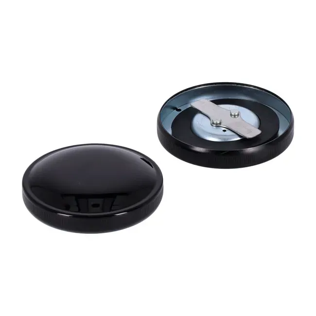 Gas cap set, late style. Gloss black - Afbeelding 4