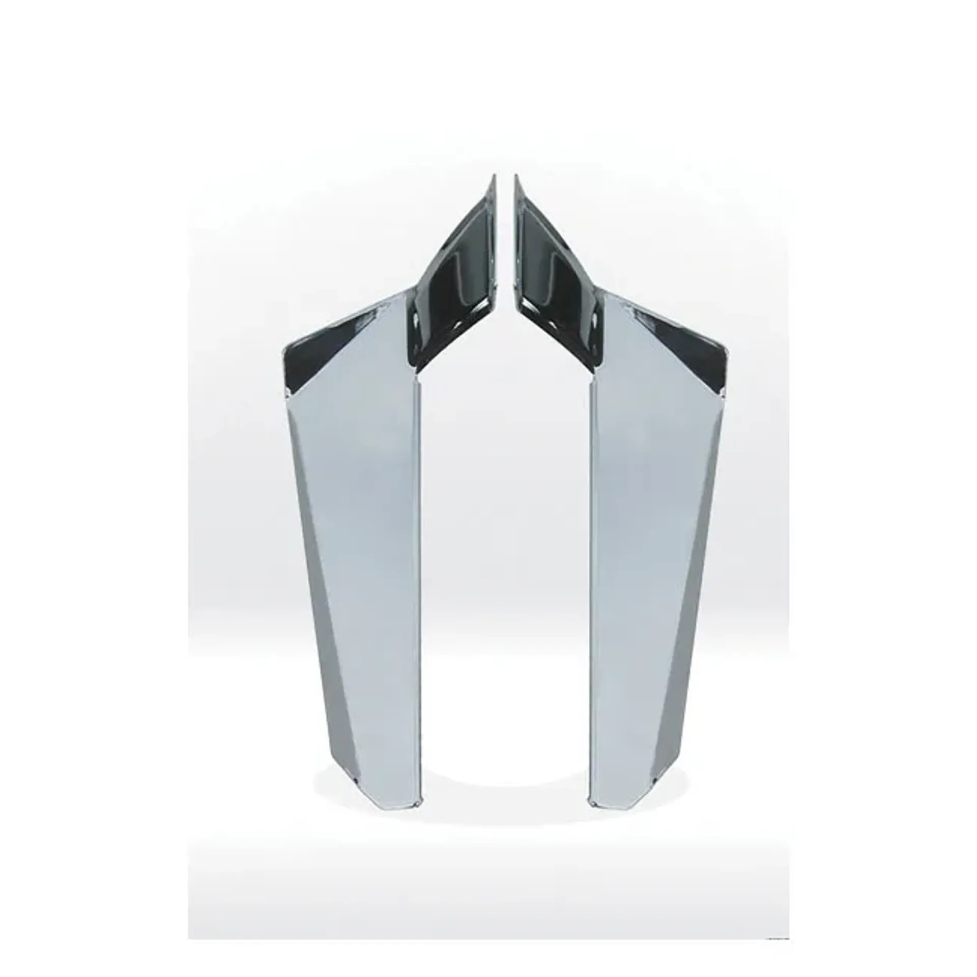 National Cycle Heavy Duty lower deflectors chrome
