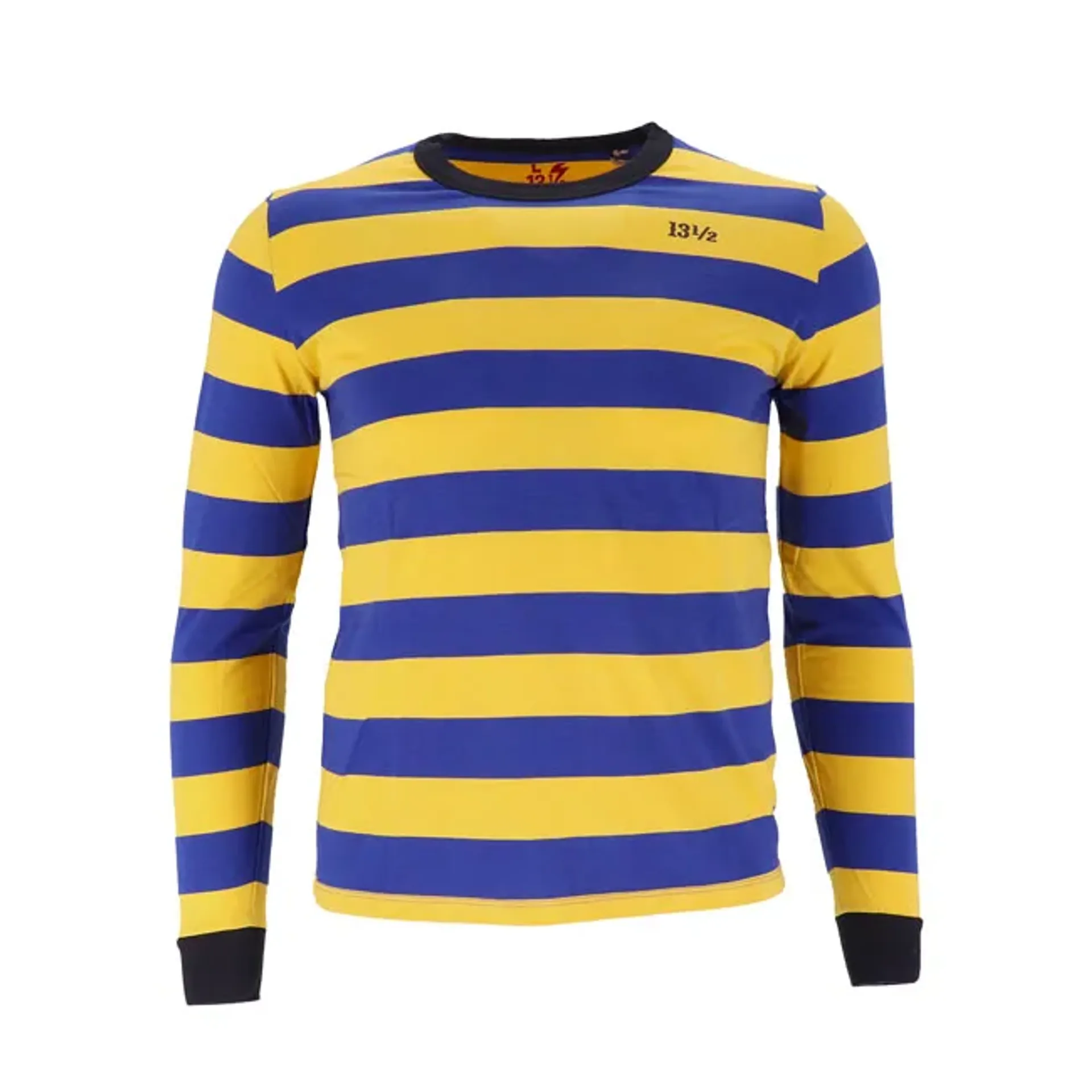 13 1/2 Behind Bars long sleeve yellow/blue