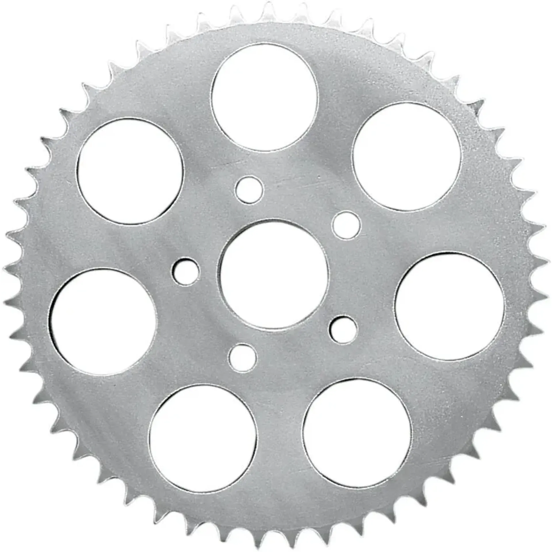 Rear Chain Sprocket Flat 51T Steel/Chrome