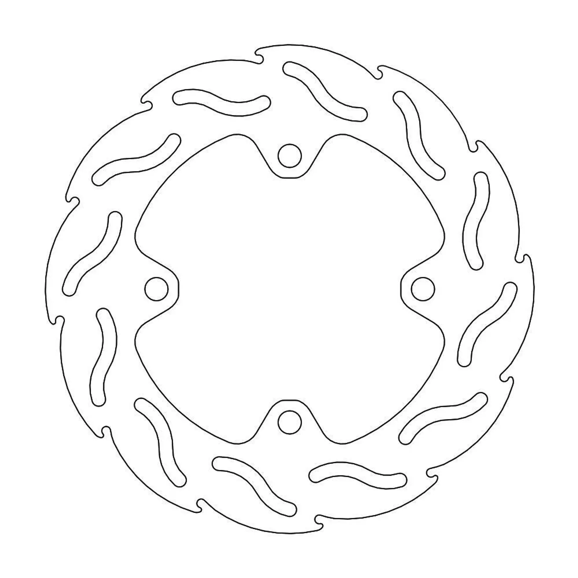 Brake Disc Flame Rear