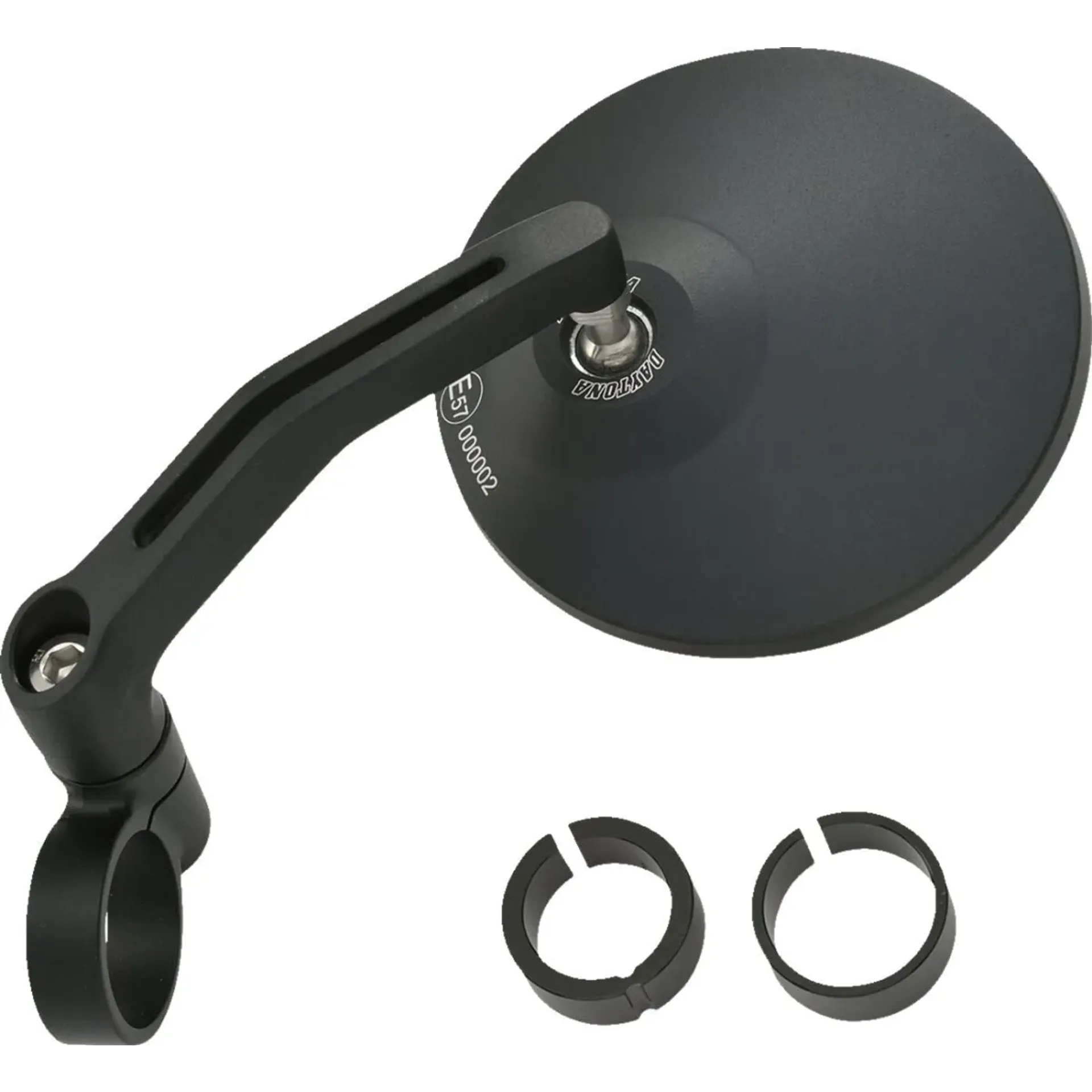 D-Mirror-3 Round Barend Alu Bk