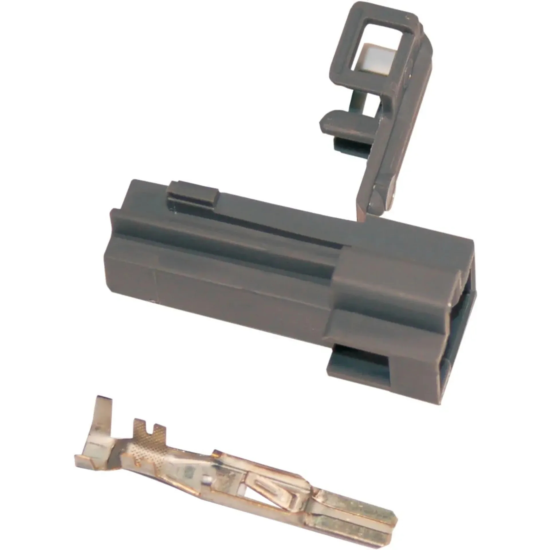Male Connector 1-Position Oem “B+” Plug And Terminal 5 Pk