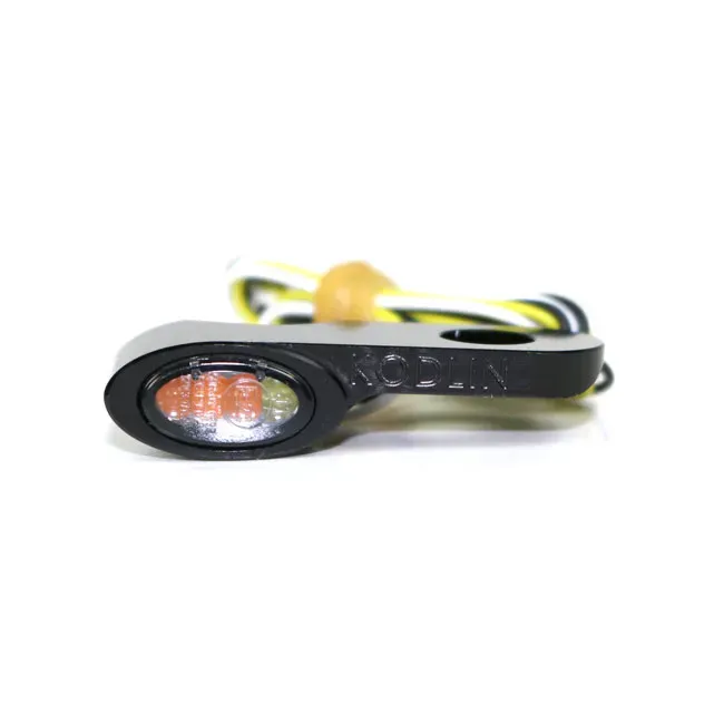 Kodlin, Elypse LED mini front turn signals. Black - Afbeelding 2