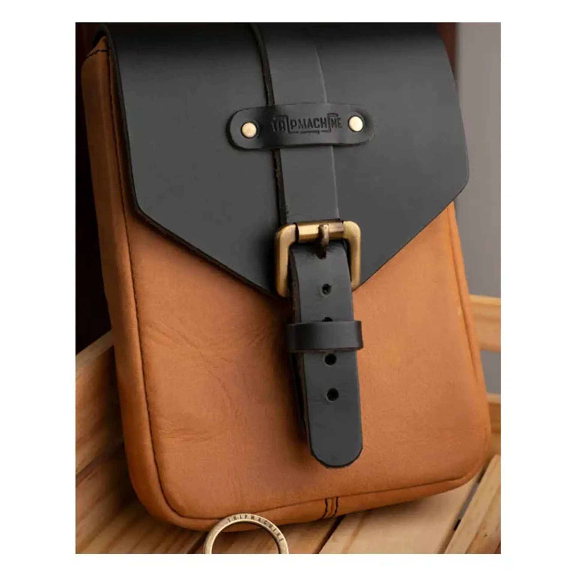 Trip Machine, tank pouch / belt pouch. Tan