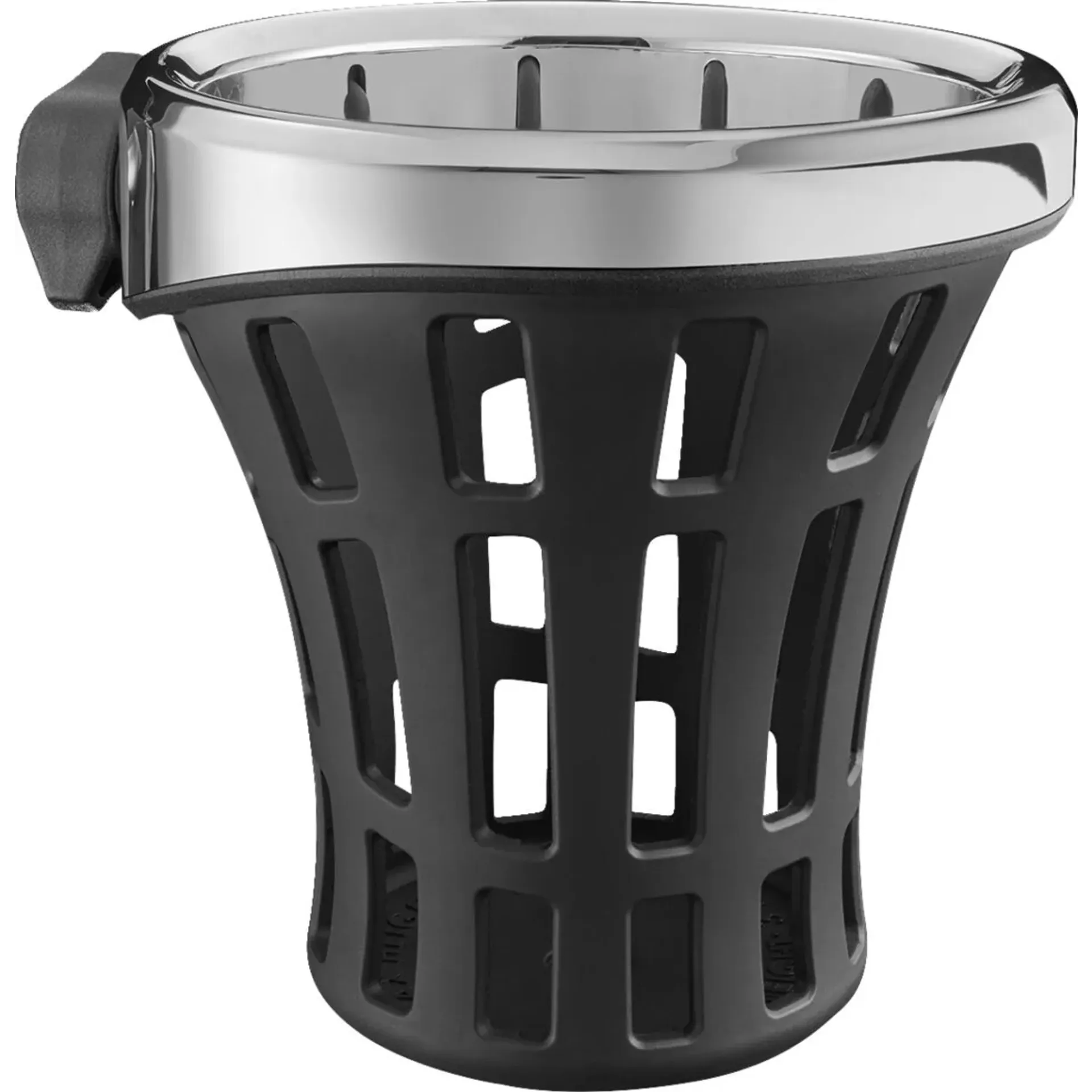 Drink Holder – Gen 2 – Big Ass – Chrome – Passenger – Chrome Mount
