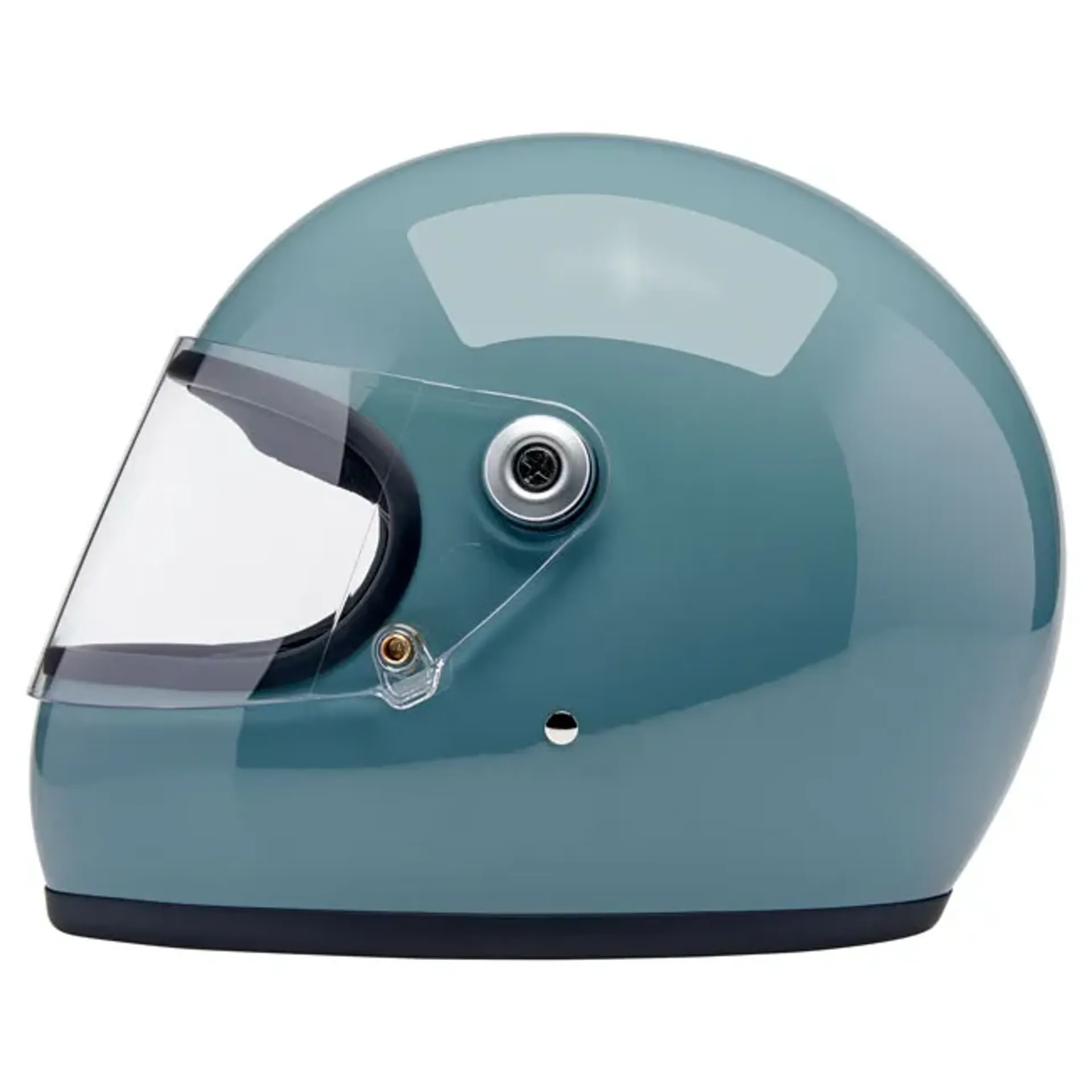 Biltwell Gringo S helmet Agave Blue Gloss