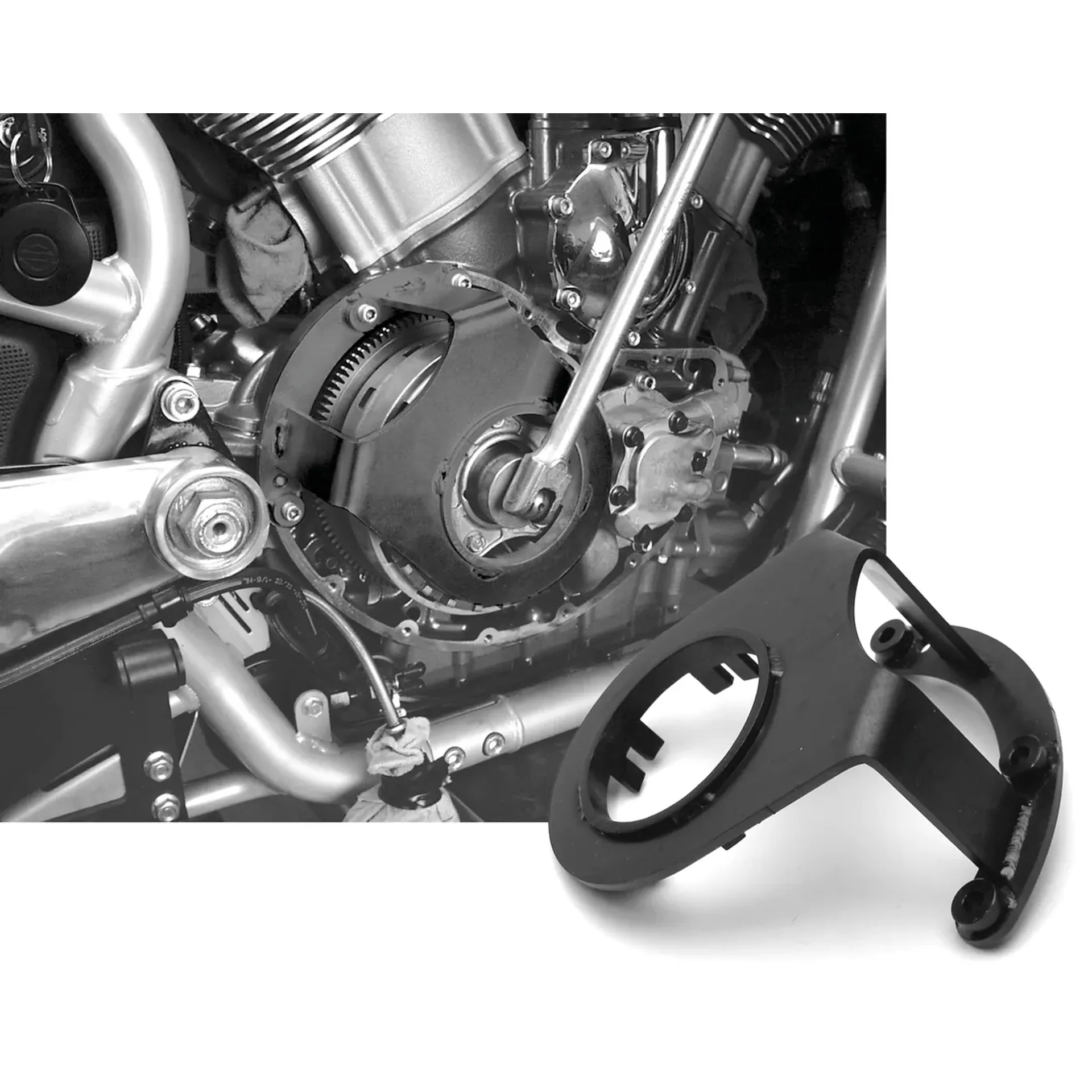 Jims VRSC02-07 clutch hub locking tool