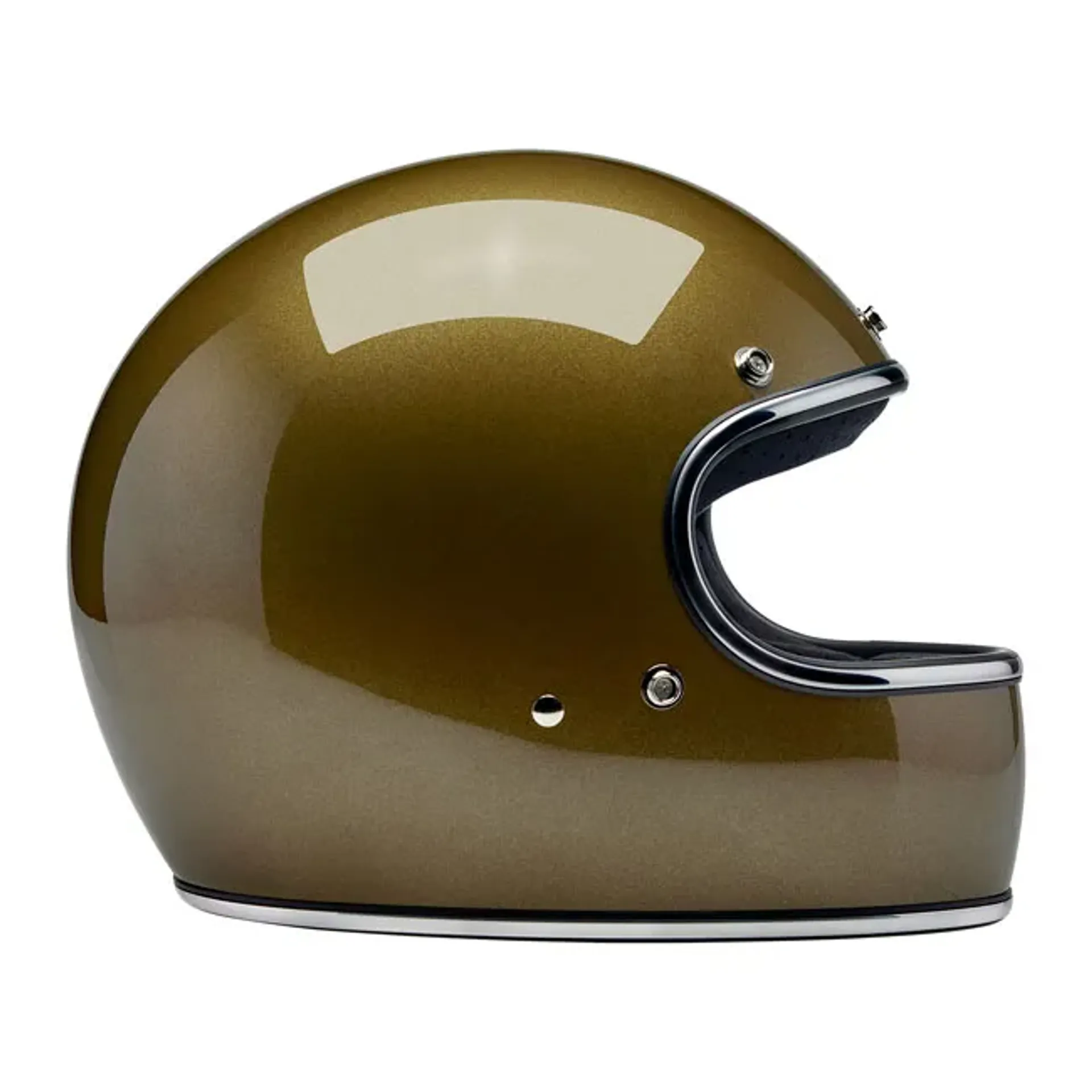 Biltwell Gringo helmet ugly gold metallic
