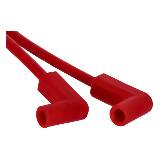 Accel, 8mm Ferro Spiral core spark plug wire set. Red - Afbeelding 3