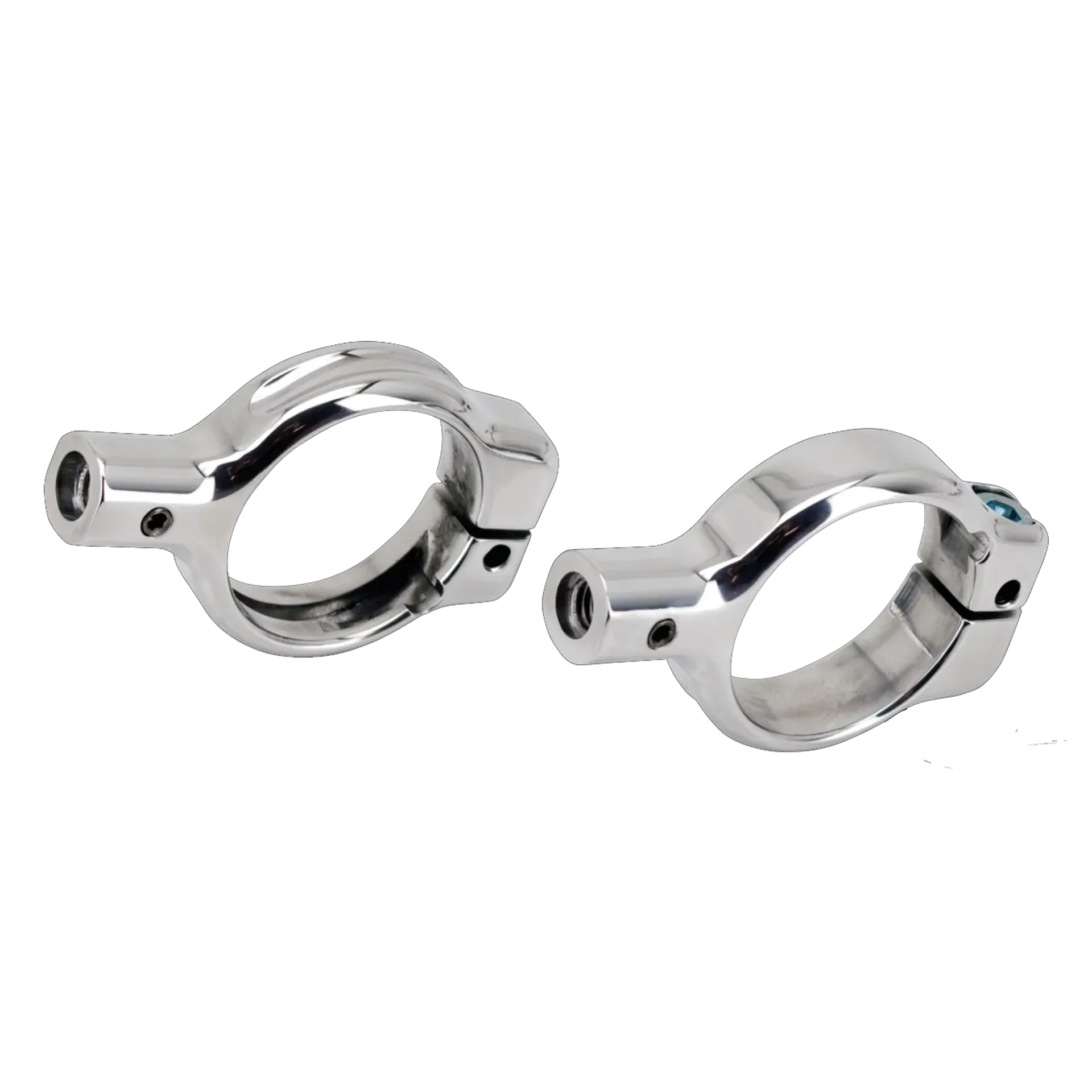 FORK MOUNT CLAMP KIT SIZE 49mm CHROMED