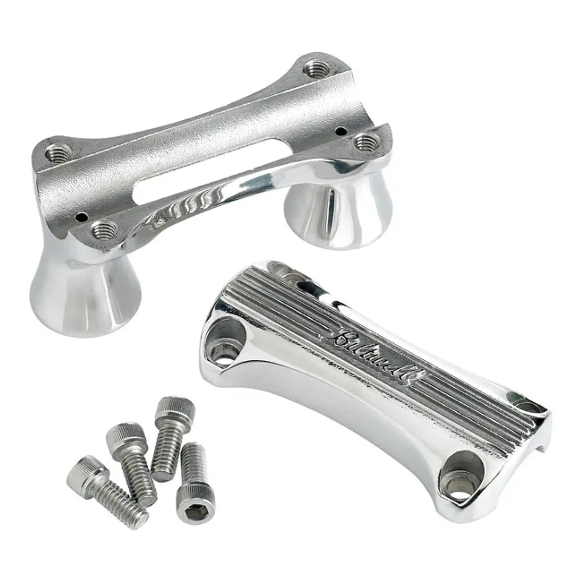 Biltwell, Thunder risers. 1.75" rise. Polished