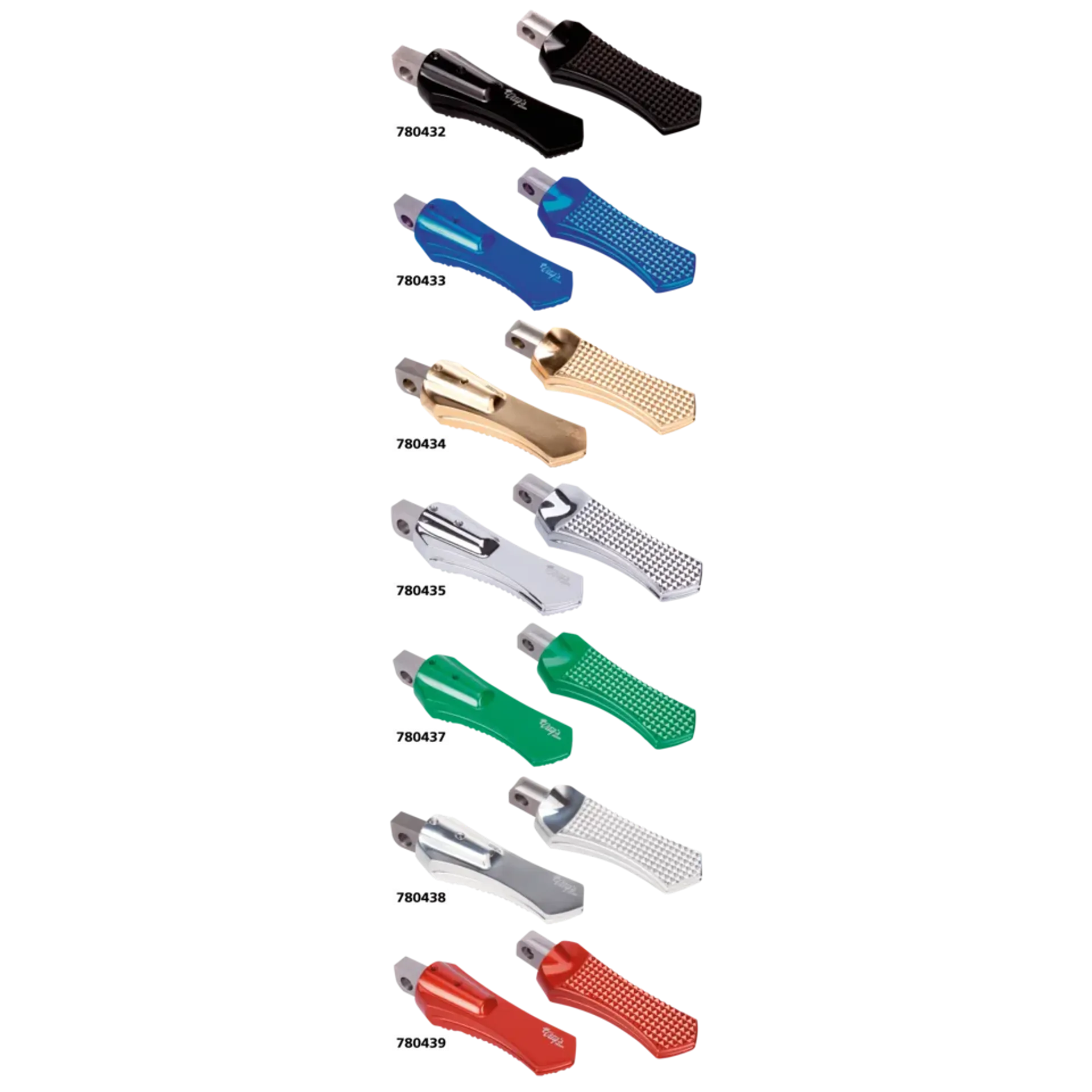 DIAMOND FOOTPEGS BLK
