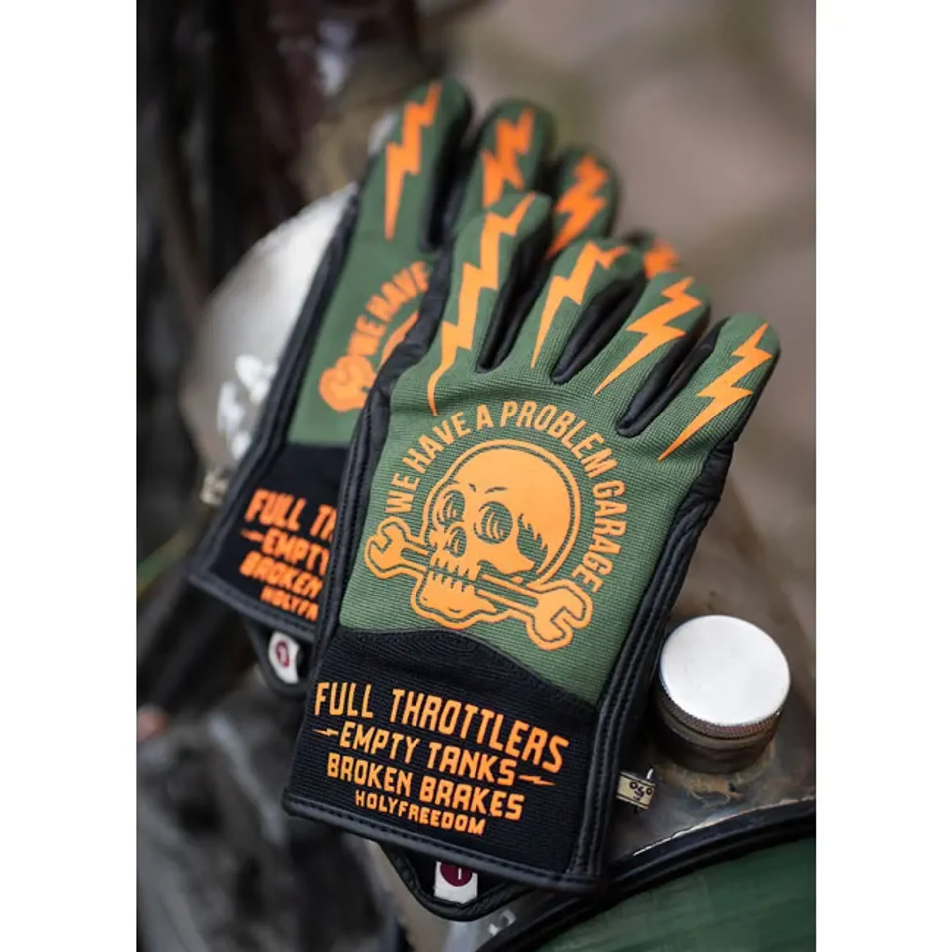 Holy Freedom Tools gloves orange