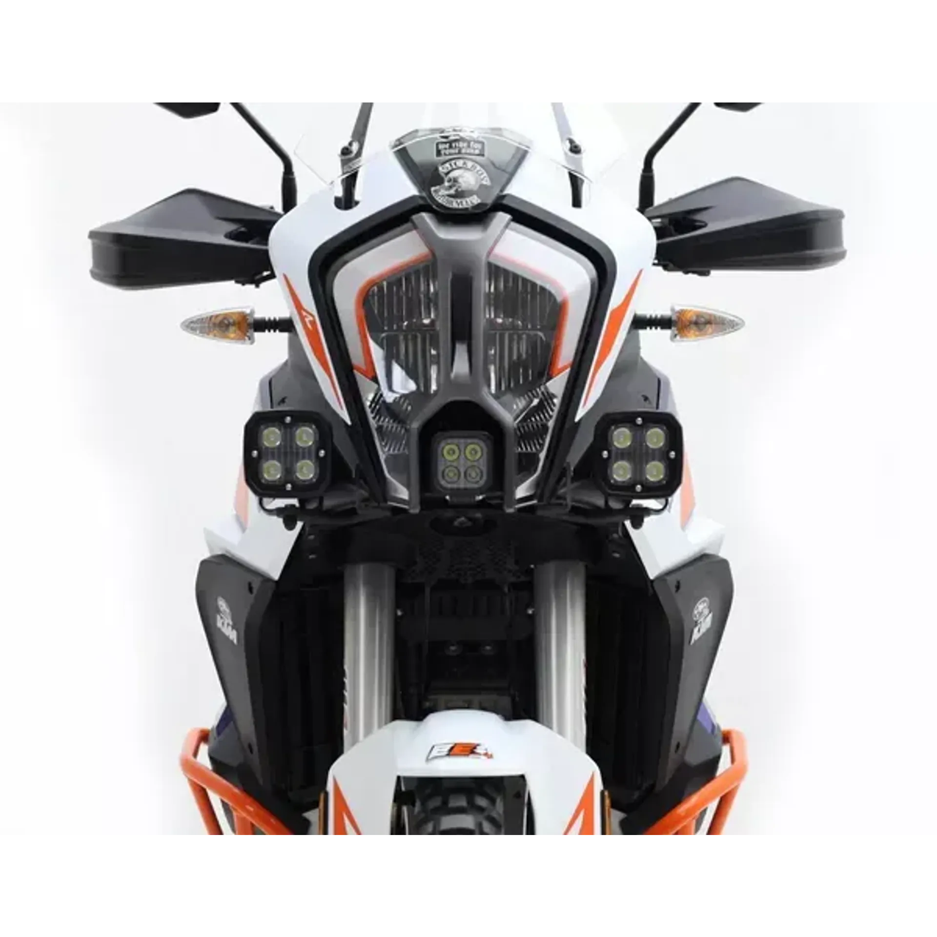 Upper driving light mount ktm