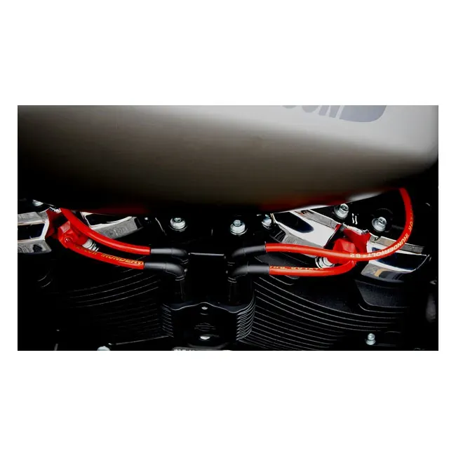 Taylor, 8.2mm ThunderVolt spark plug wire set. Red - Afbeelding 2