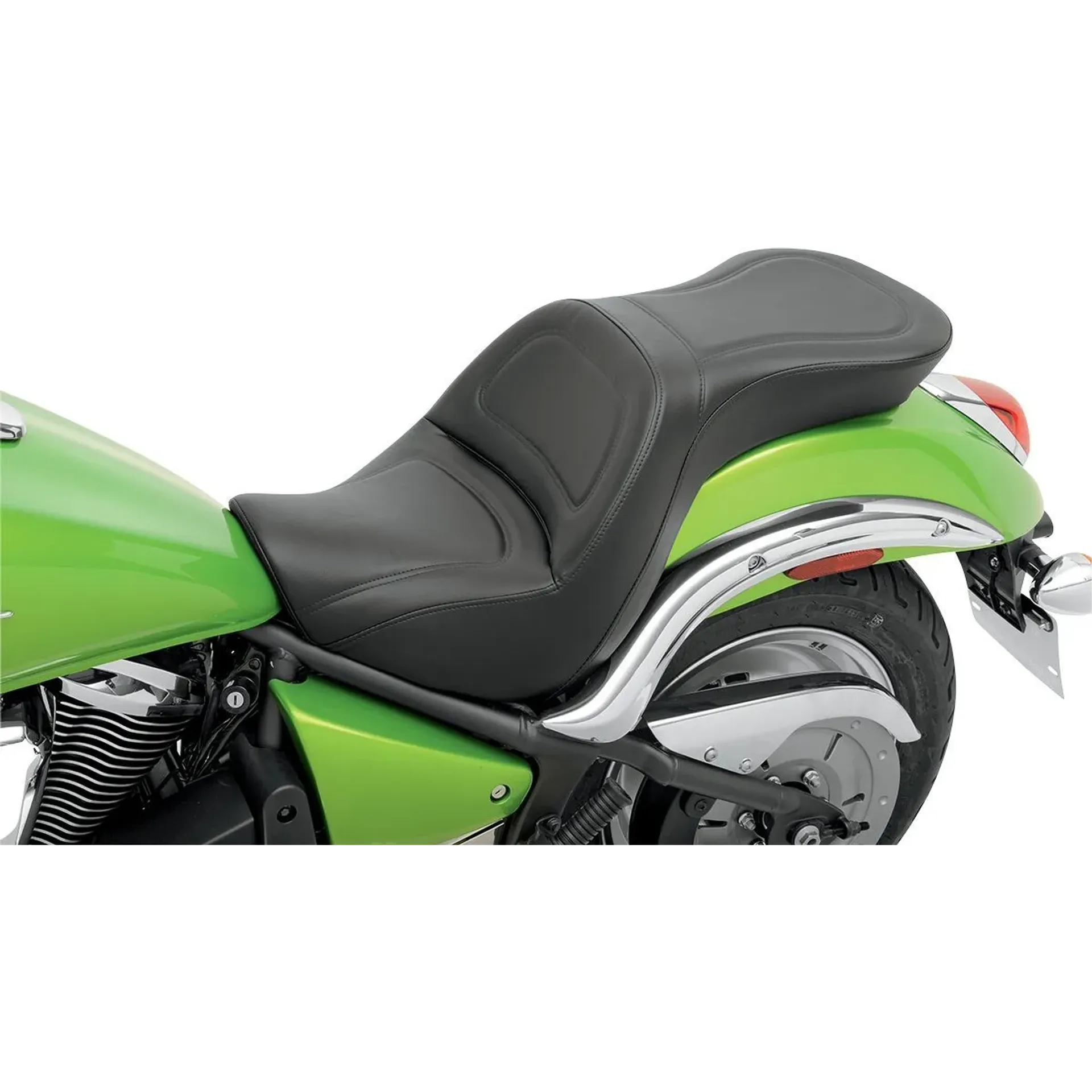 Explorer Seat With Driver Backrest Black Kawasaki