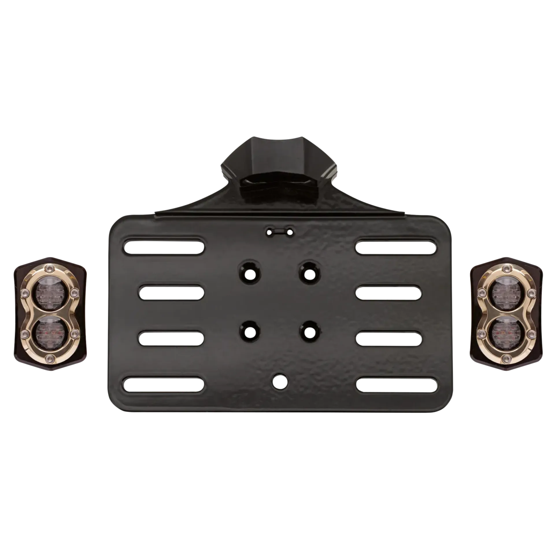 Vity’s Taillight/licenseplte kit blk/brs