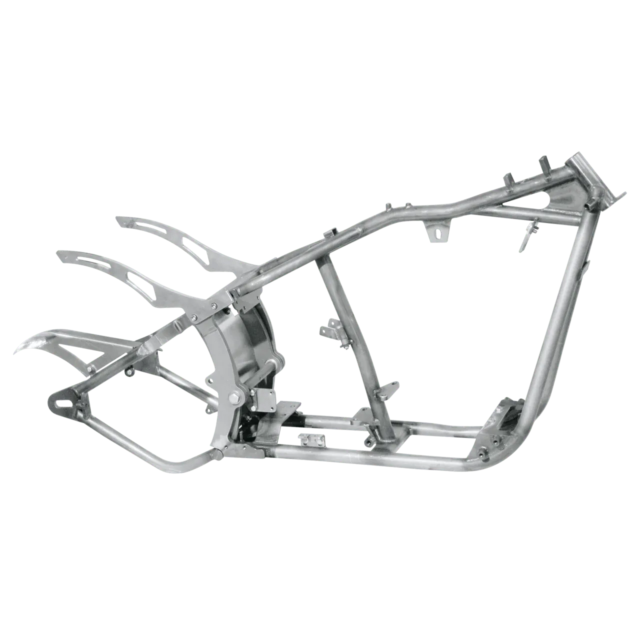 Custom Softail Fender struts Raw Steel - Downtown American Motorcycles