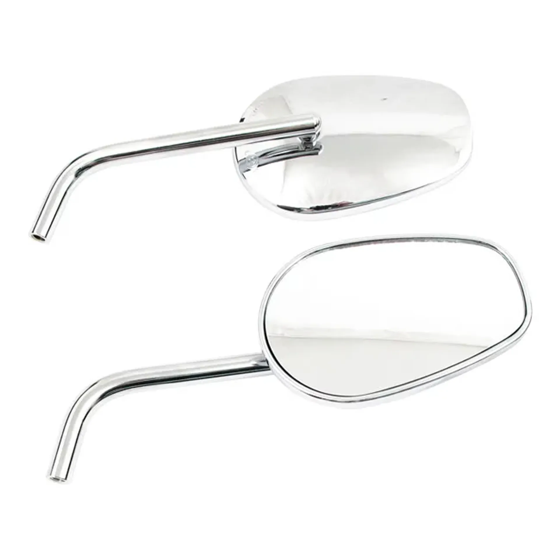 Highway Hawk, %27%27Classic%27%27 mirror set. Chrome