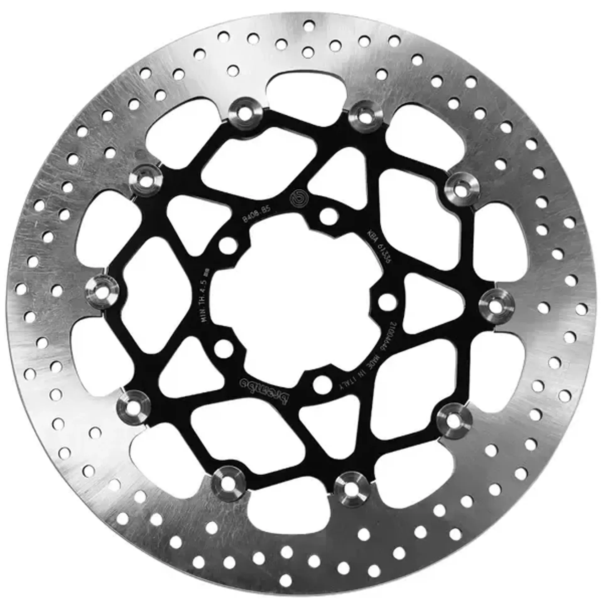 Brake disc float fr