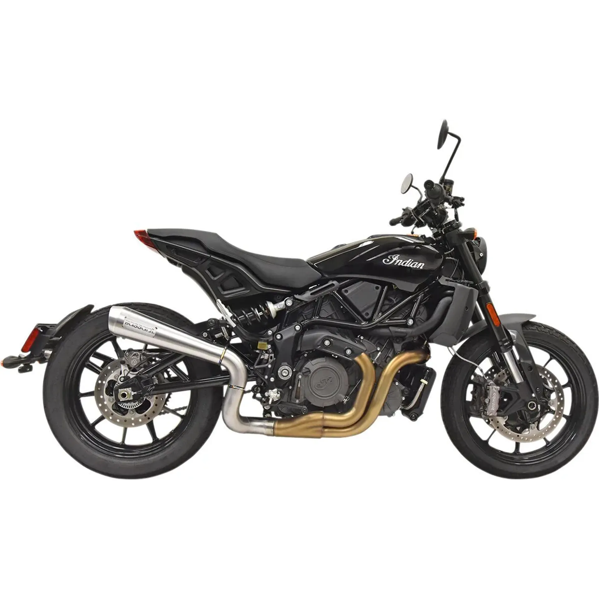 Muffler ftr1200 high mnt