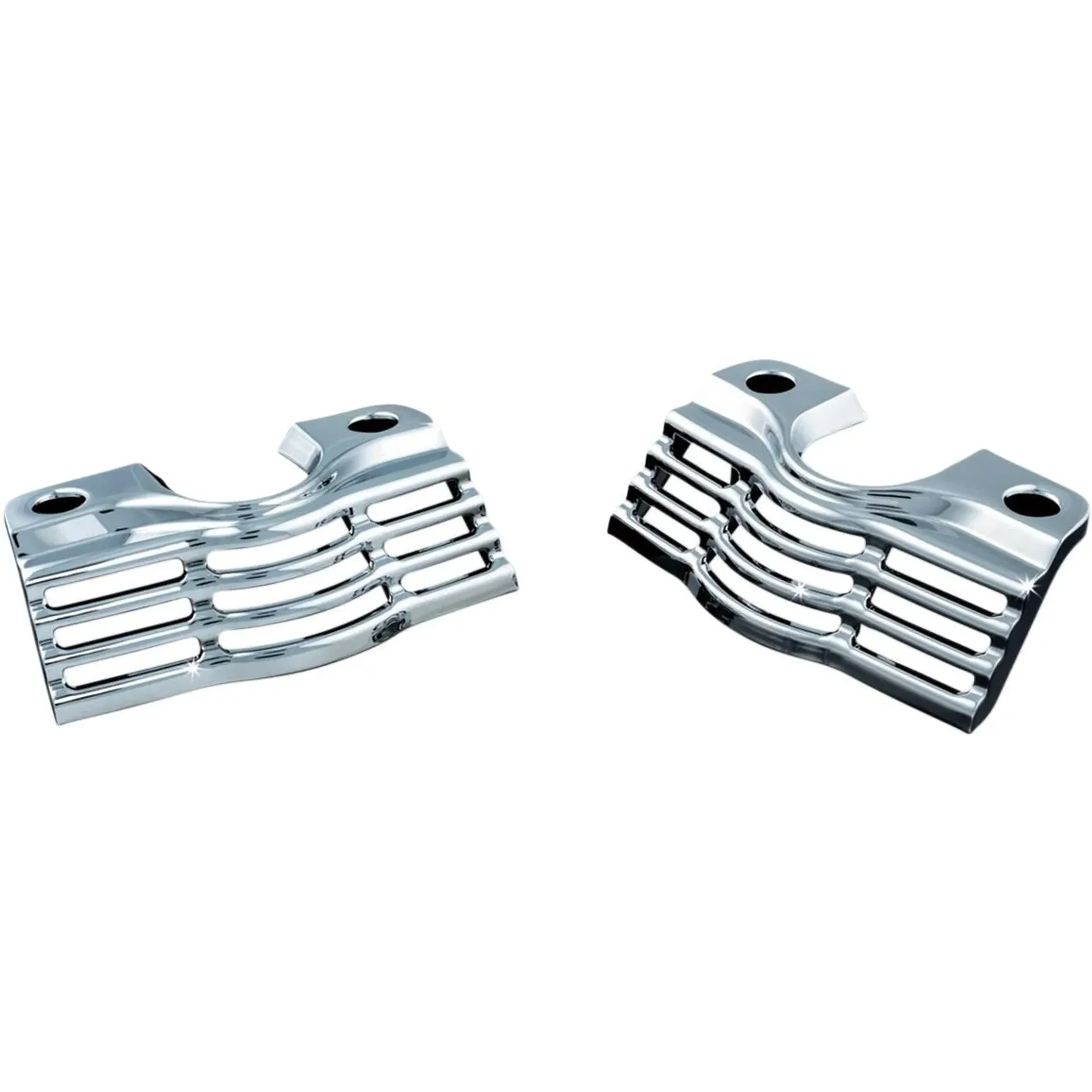 Spark Plug-Head Bolt Covers Chrome