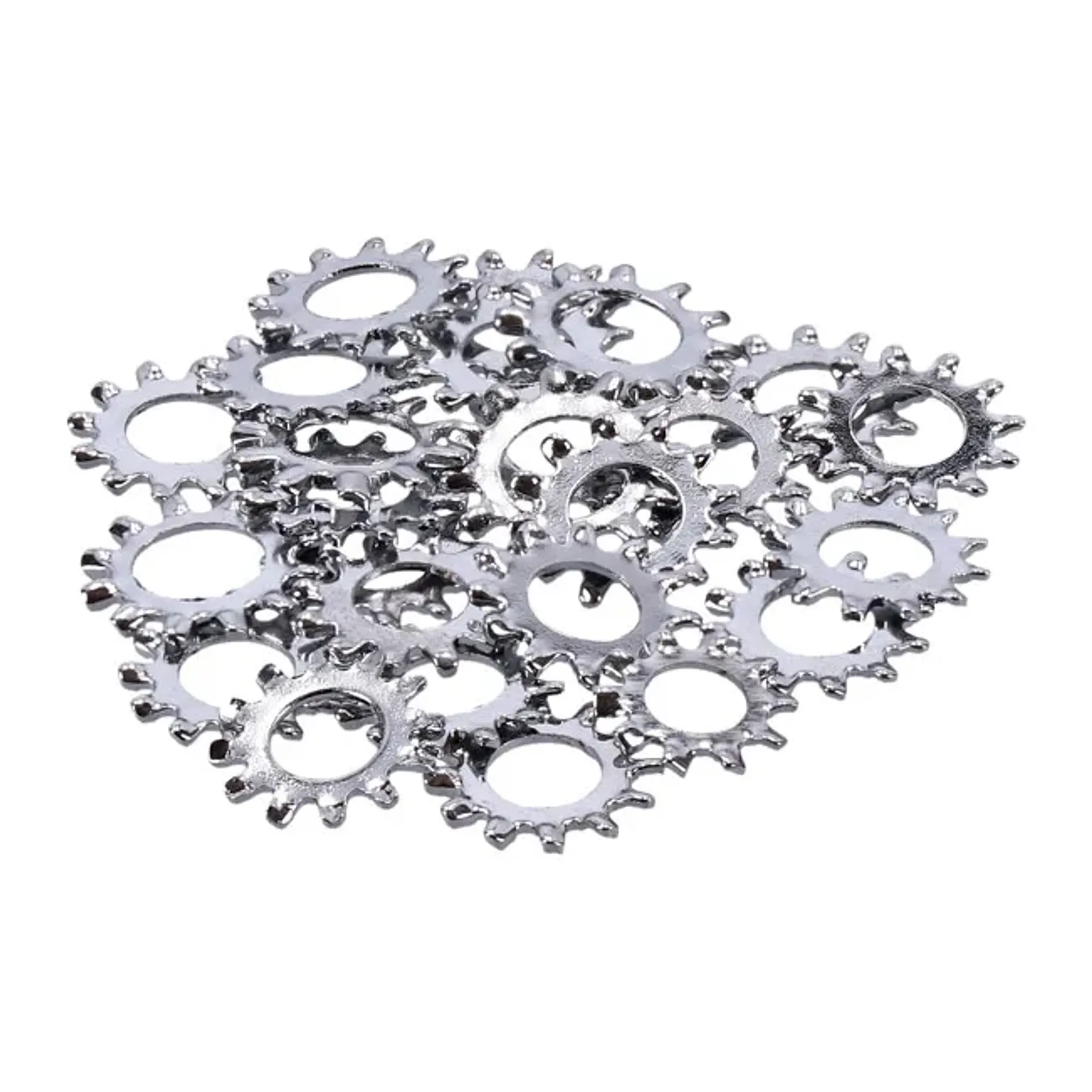 Chrome external lockwasher, 5/16 inch - 25 pack