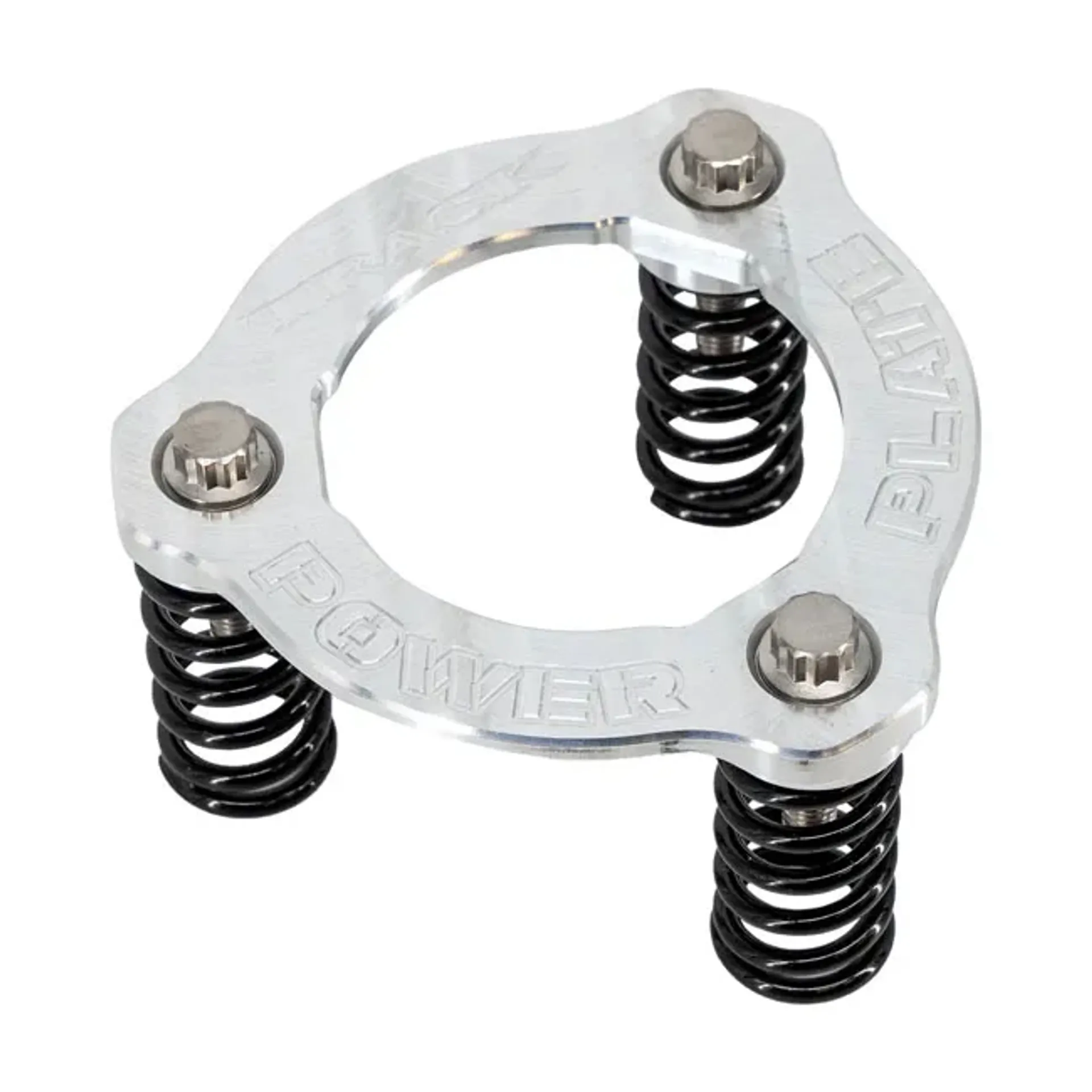 Trask, Power Plate. Clear anodized