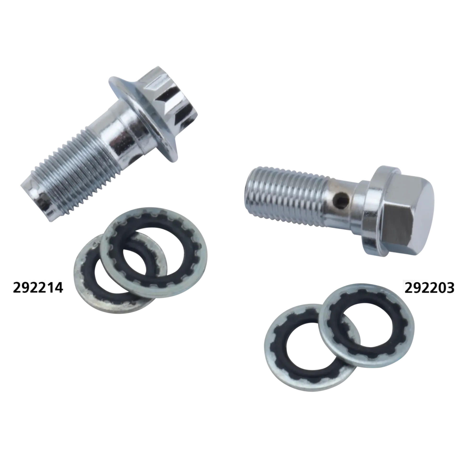 GZP Chrome banjo bolt 7/16″-24