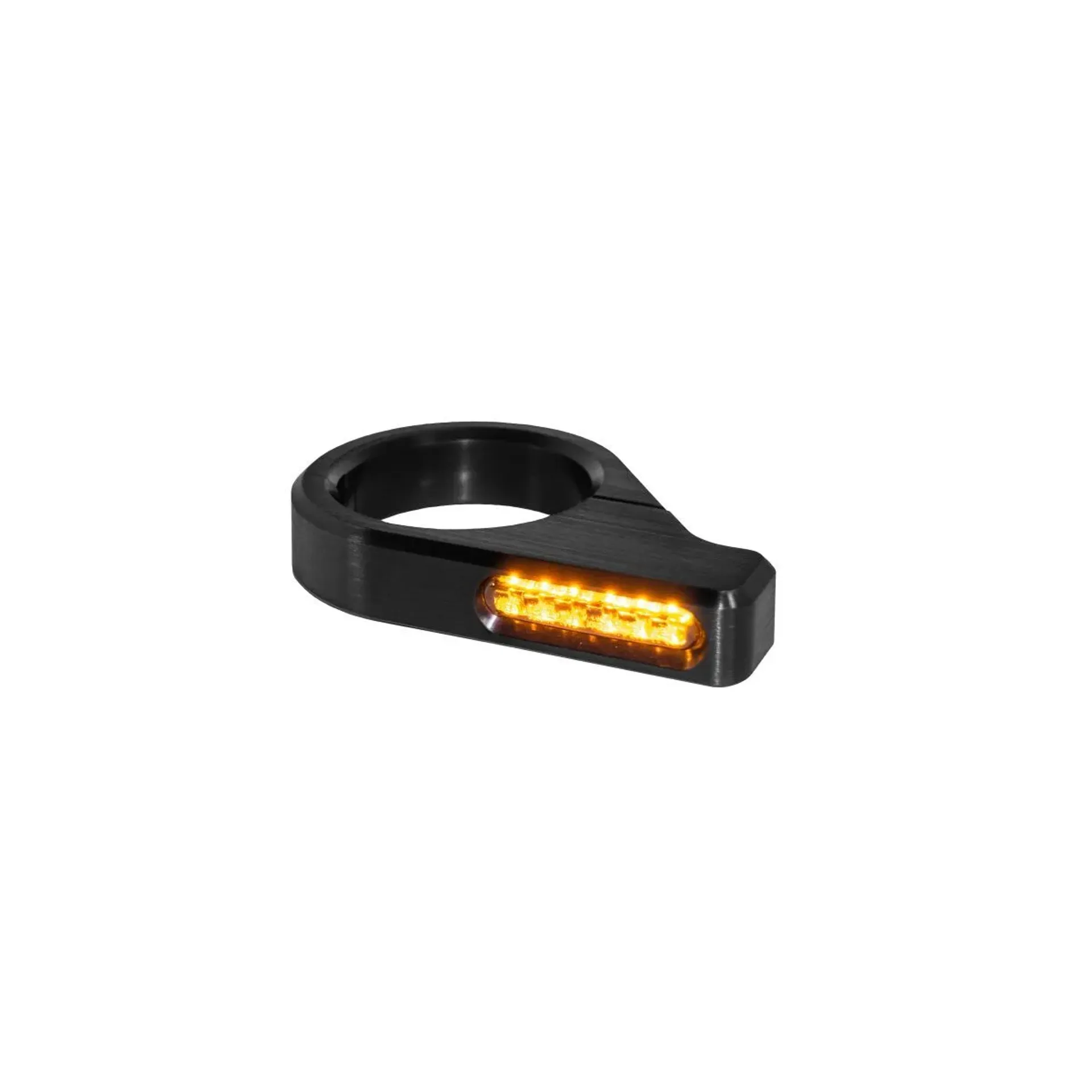 Turn-Signal Zc-Line Classic Led Fork Mounting Black