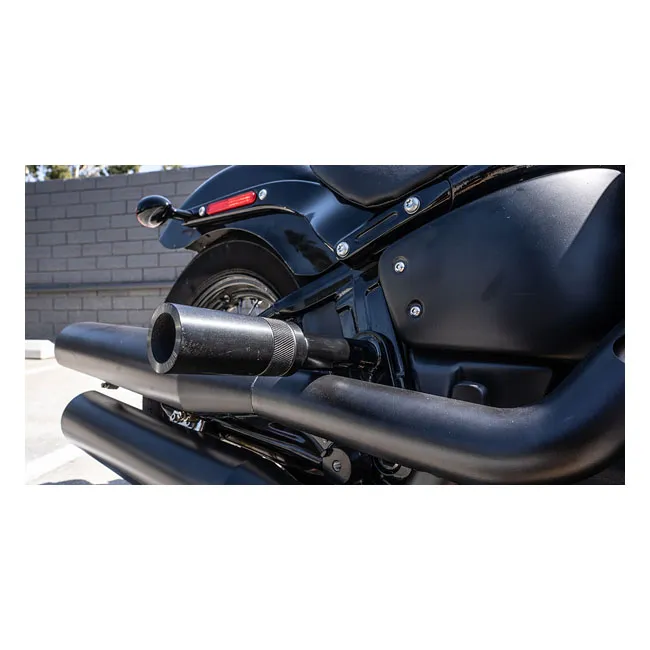 Burly Brand, Brawler crash bar kit M8 Softail. Rear. Black - Afbeelding 3