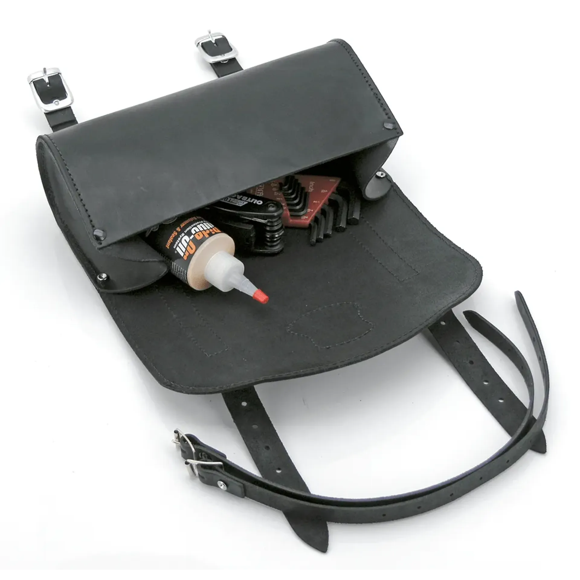 Texas Leather windscreen/framebag