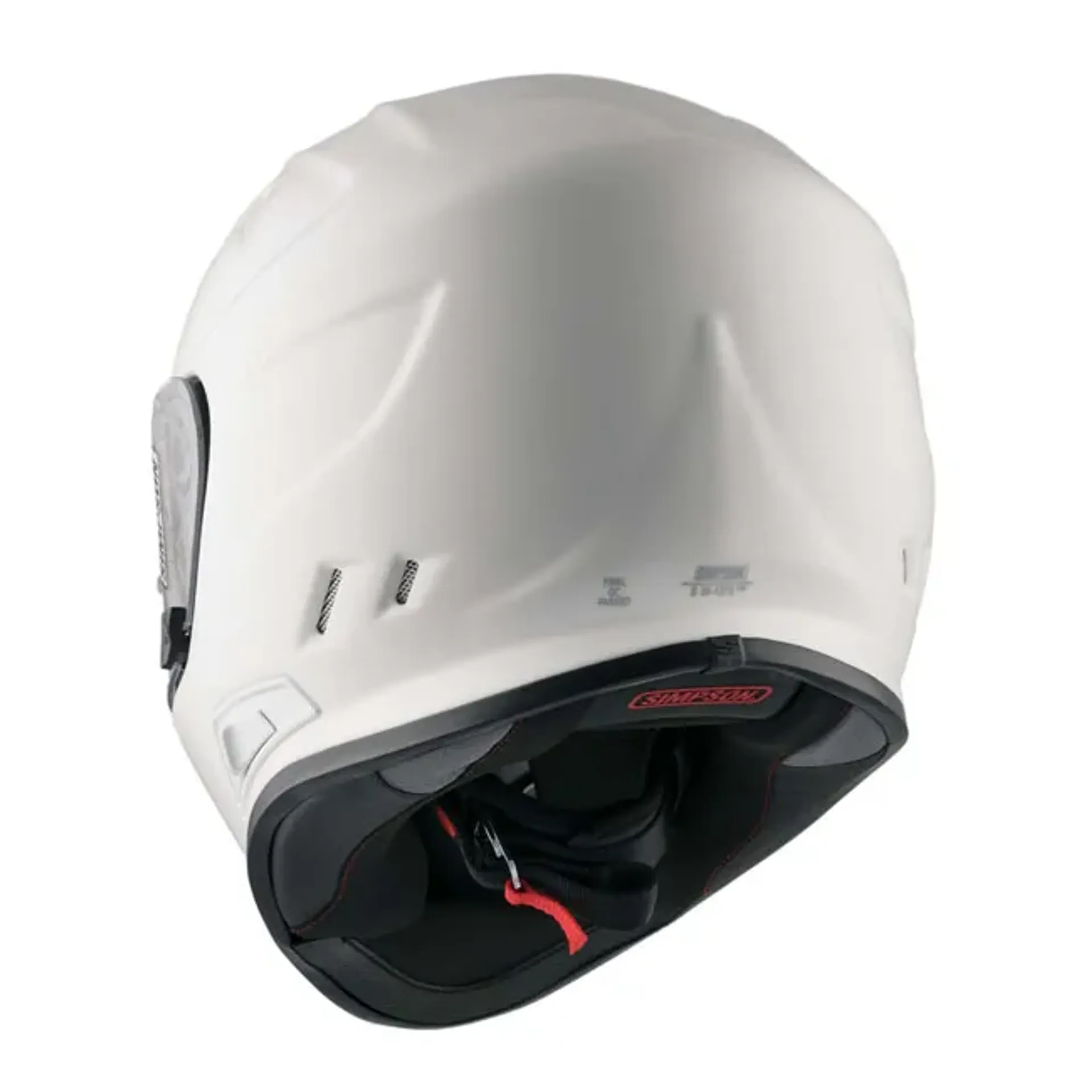 Simpson Venom helmet white